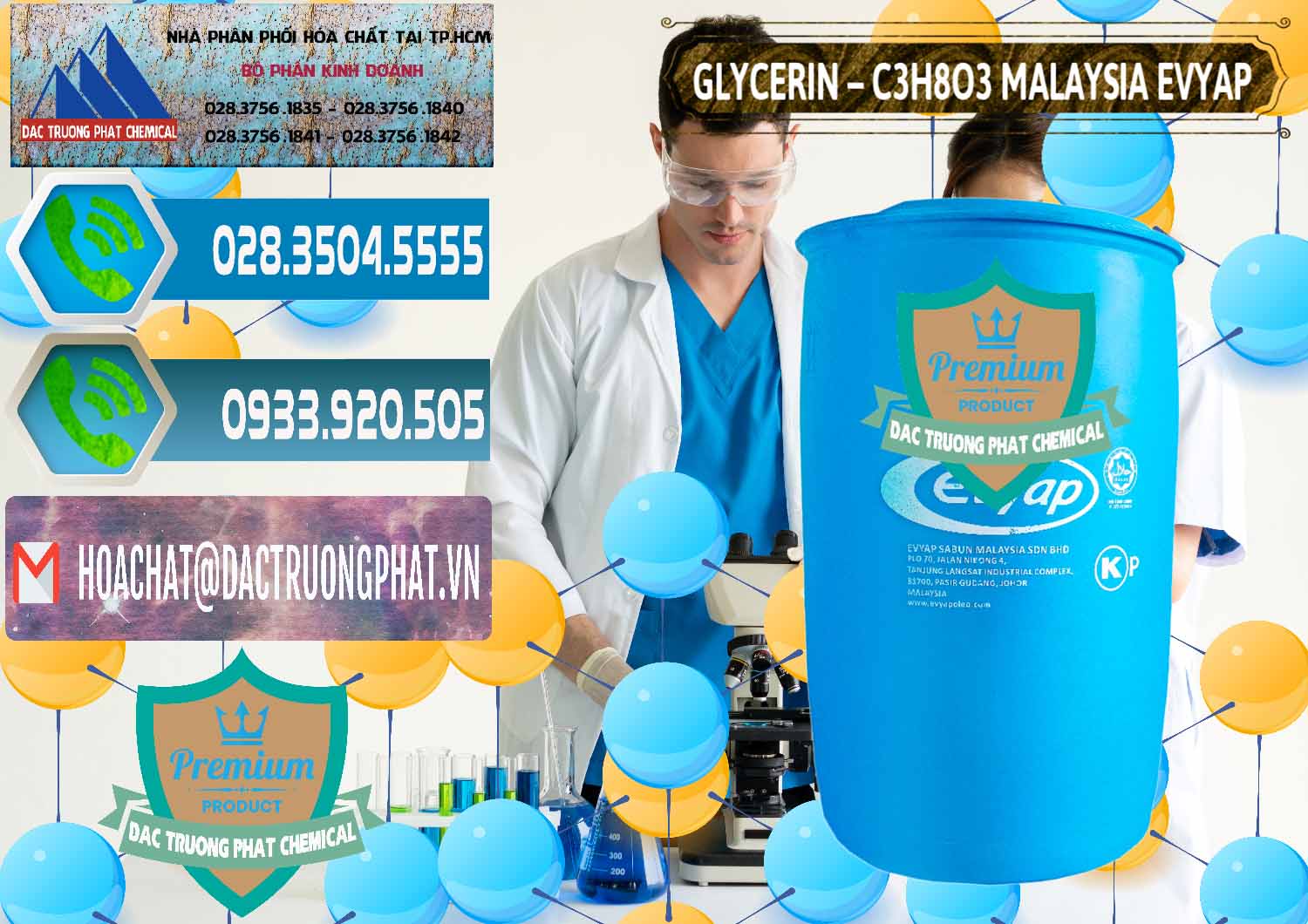 Công ty chuyên cung ứng _ bán Glycerin – C3H8O3 Malaysia Evyap - 0066 - Bán & cung cấp hóa chất tại TP.HCM - congtyhoachat.net