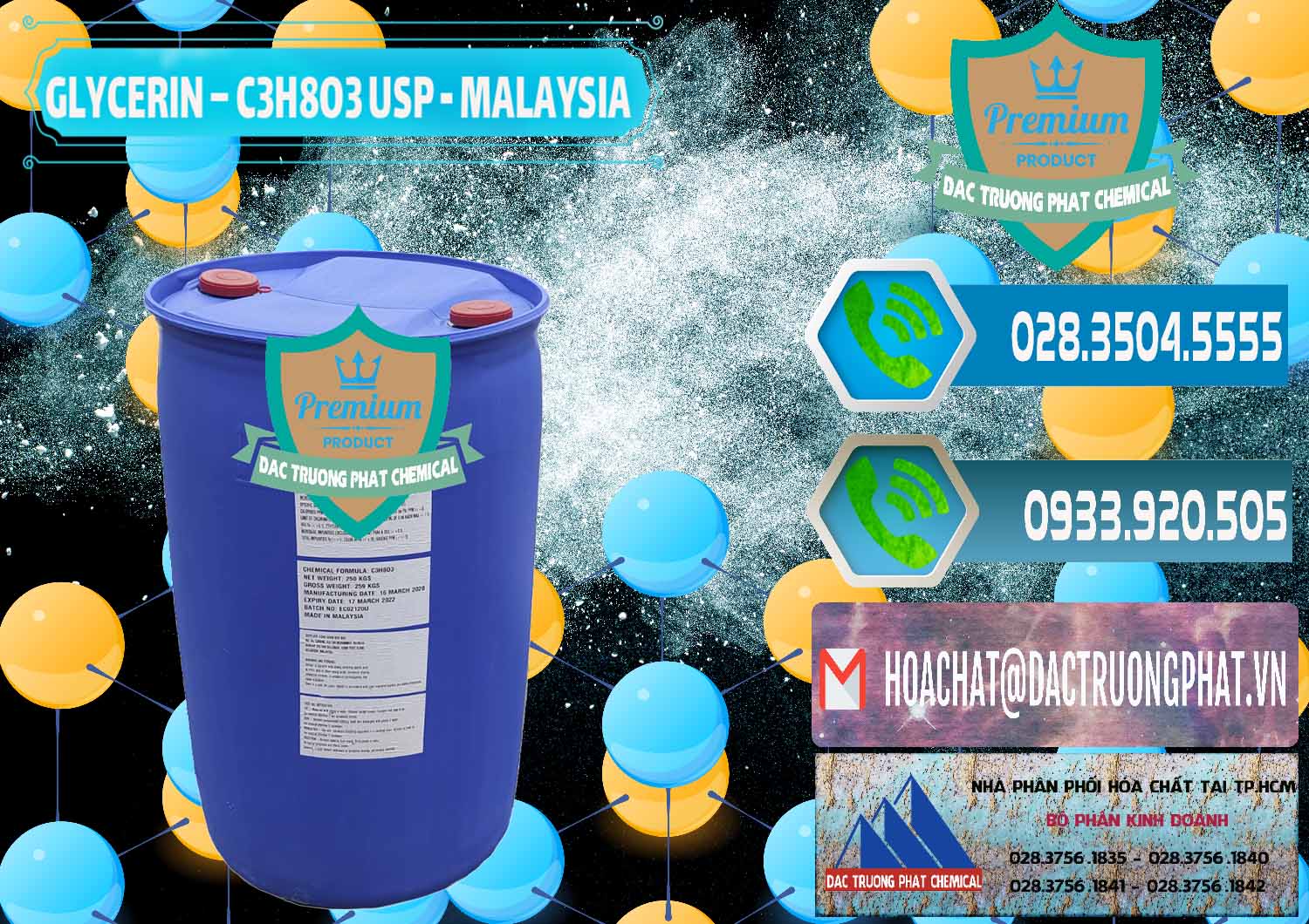 Nơi chuyên kinh doanh và bán Glycerin – C3H8O3 USP Malaysia - 0233 - Công ty kinh doanh & cung cấp hóa chất tại TP.HCM - congtyhoachat.net
