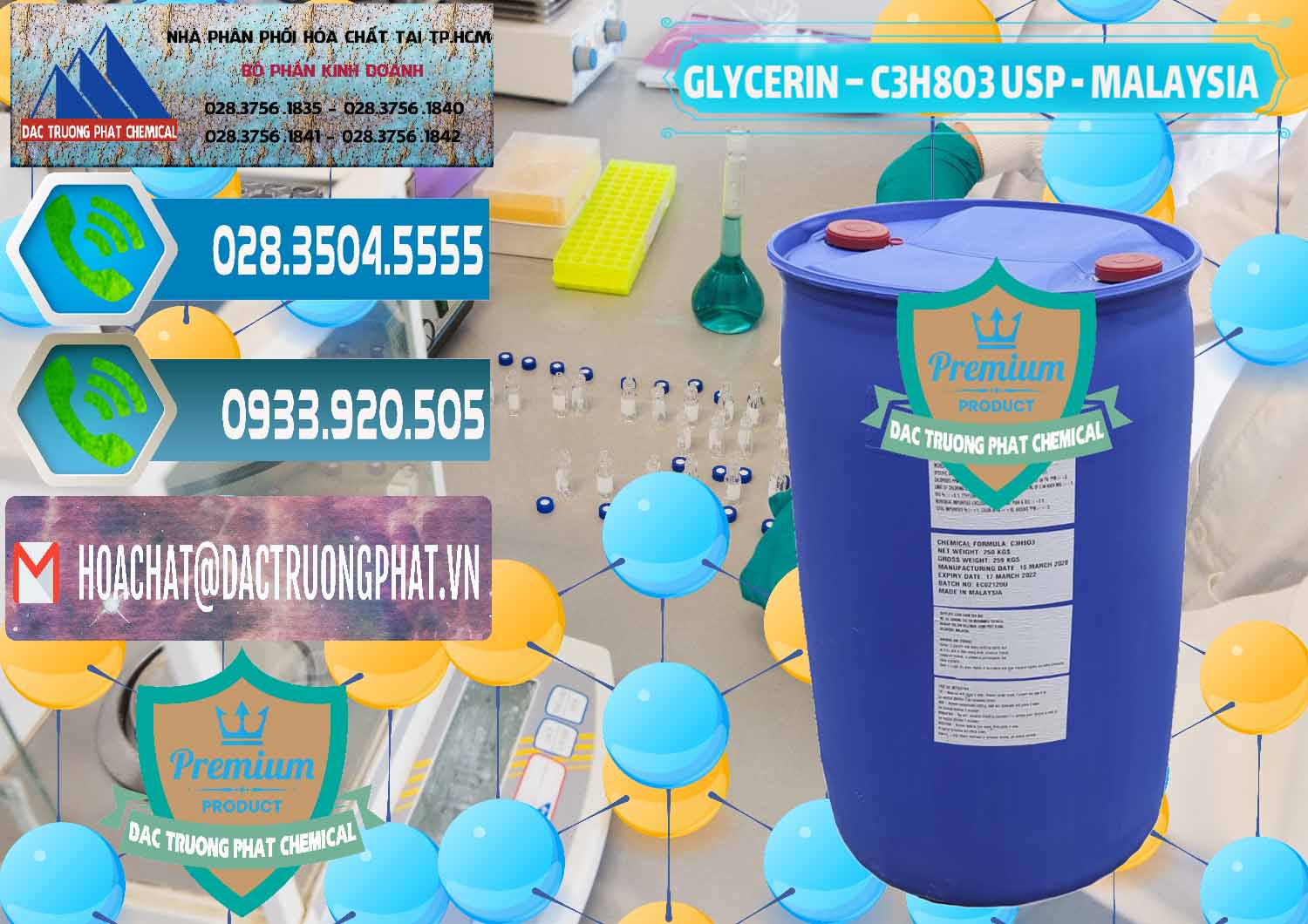 Chuyên bán & cung cấp Glycerin – C3H8O3 USP Malaysia - 0233 - Đơn vị cung cấp ( phân phối ) hóa chất tại TP.HCM - congtyhoachat.net