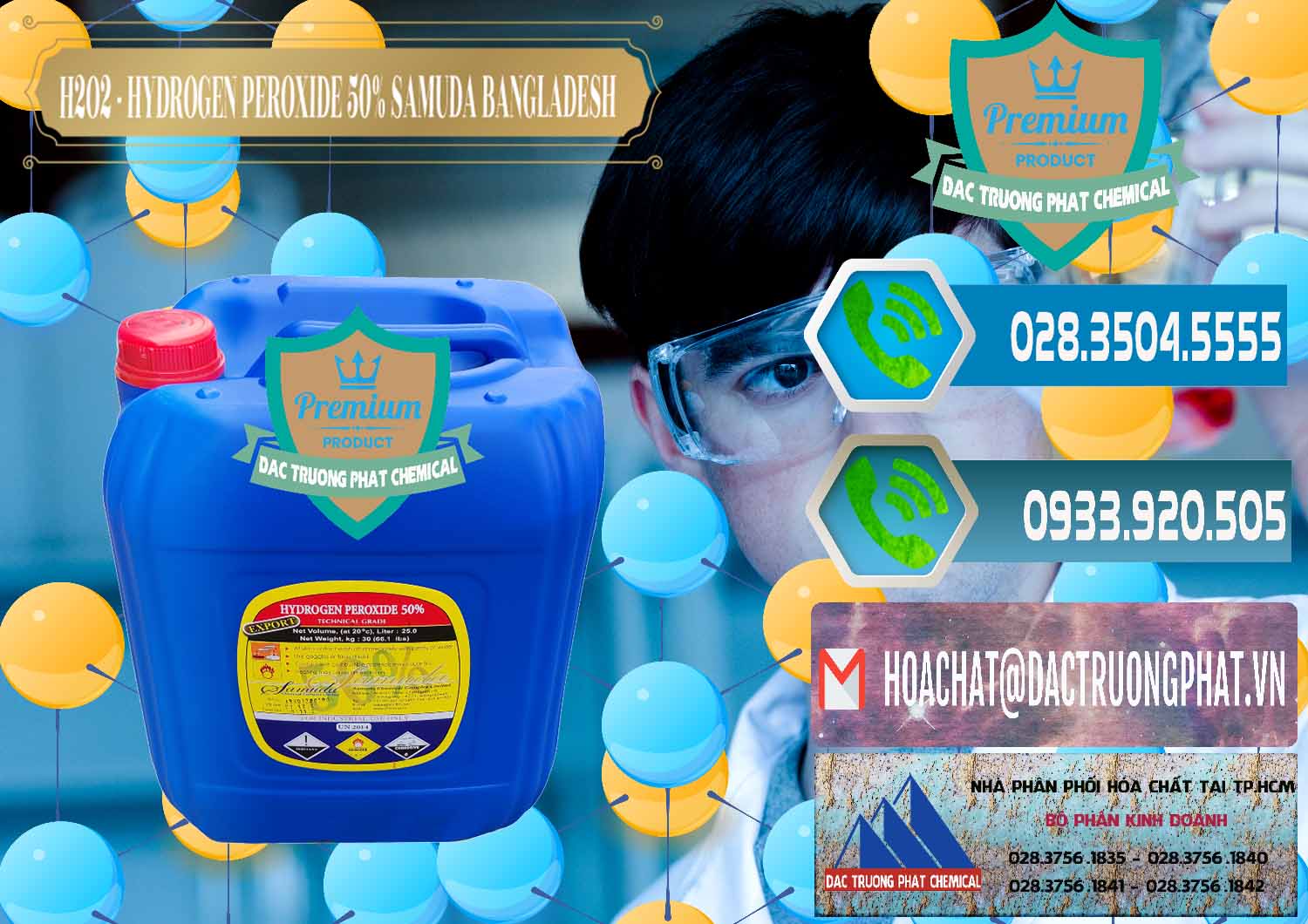 Công ty chuyên bán ( phân phối ) H2O2 - Hydrogen Peroxide 50% Samuda Bangladesh - 0077 - Nơi chuyên phân phối _ nhập khẩu hóa chất tại TP.HCM - congtyhoachat.net