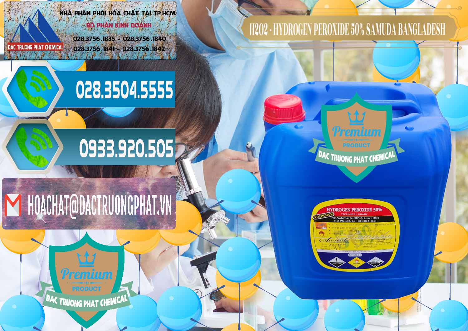 Địa chỉ chuyên bán > thương mại Oxy Già © Liquid Hydro Peroxid Samuda Bangladesh tại Hậu Giang Nơi chuyên kinh doanh và bán H2O2 - Hydrogen Peroxide 50% Samuda Bangladesh - 0077 - Đơn vị chuyên kinh doanh - cung cấp hóa chất tại TP.HCM - congtyhoachat.net