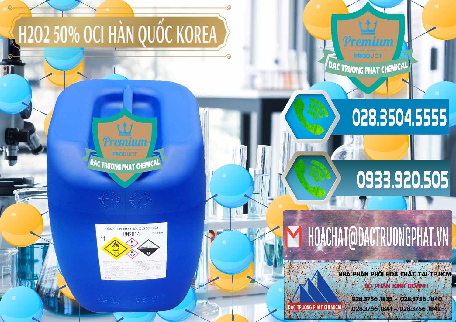 Nơi chuyên bán - cung ứng H2O2 - Hydrogen Peroxide 50% OCI Hàn Quốc Korea - 0075 - Công ty bán - cung cấp hóa chất tại TP.HCM - congtyhoachat.net