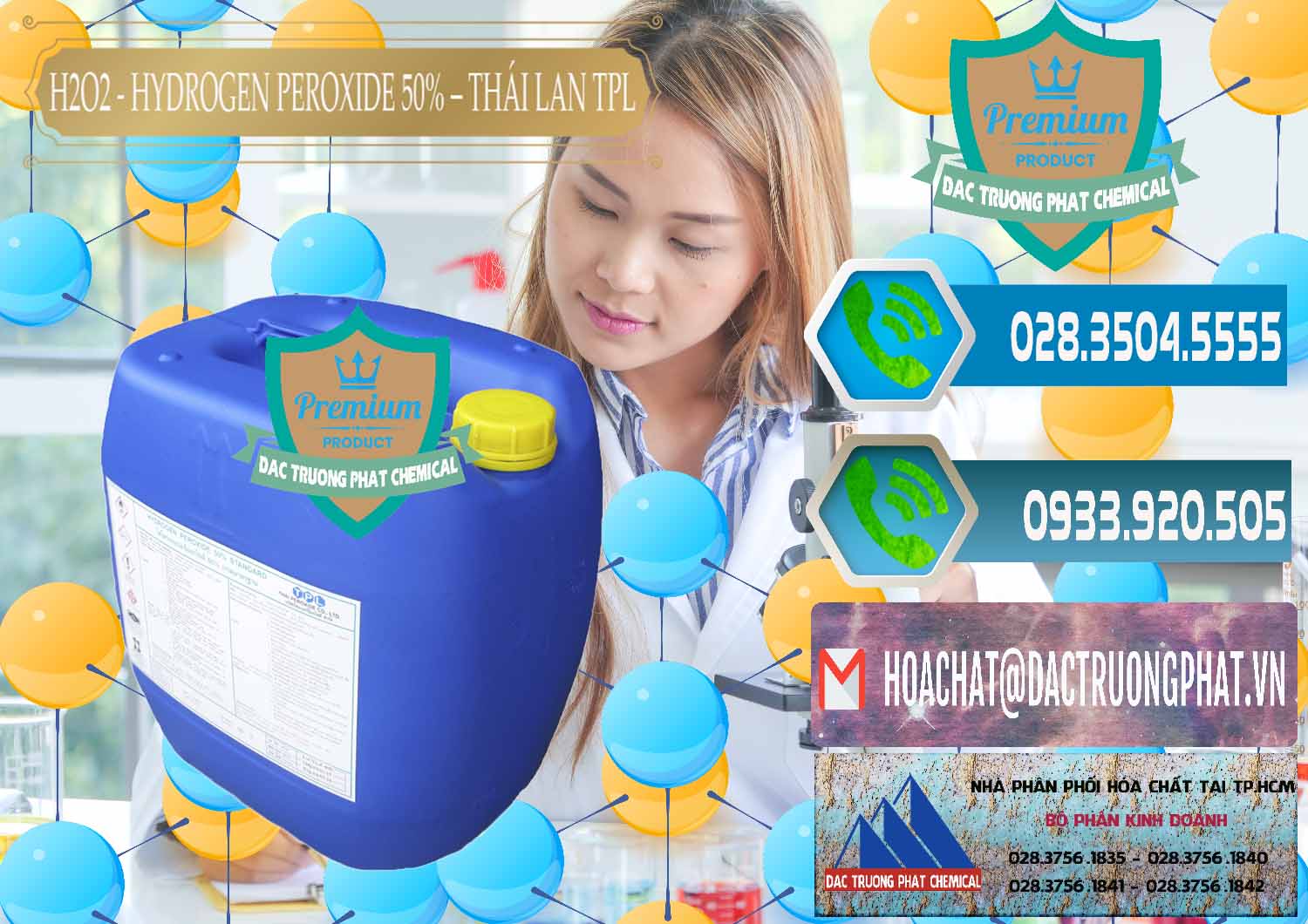 Công ty chuyên phân phối - bán Oxy Già — Liquid Oxi Già 50% TPL Thái Lan Thailand Nơi chuyên cung ứng ( bán ) H2O2 - Hydrogen Peroxide 50% Thái Lan TPL - 0076 - Đơn vị bán & phân phối hóa chất tại TP.HCM - congtyhoachat.net