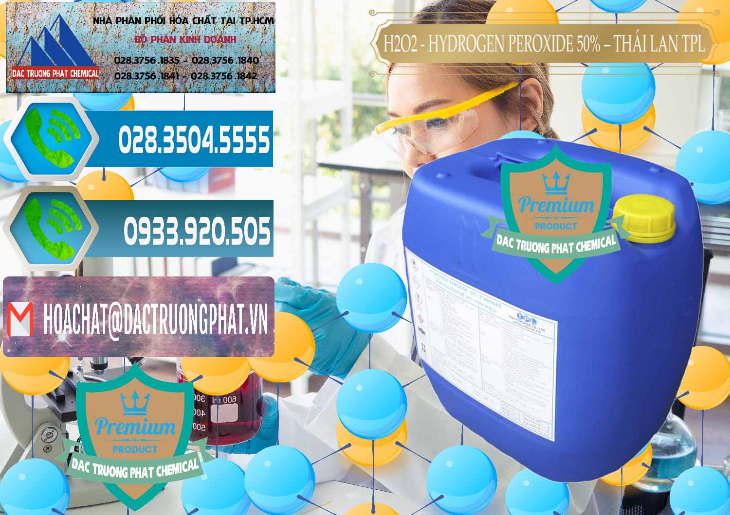 Địa chỉ cung cấp « bán hóa chất H2O2 × Hydro Peroxid Lỏng 50% TPL Thái Lan Thailand Cung ứng - bán H2O2 - Hydrogen Peroxide 50% Thái Lan TPL - 0076 - Nhà cung cấp và bán hóa chất tại TP.HCM - congtyhoachat.net