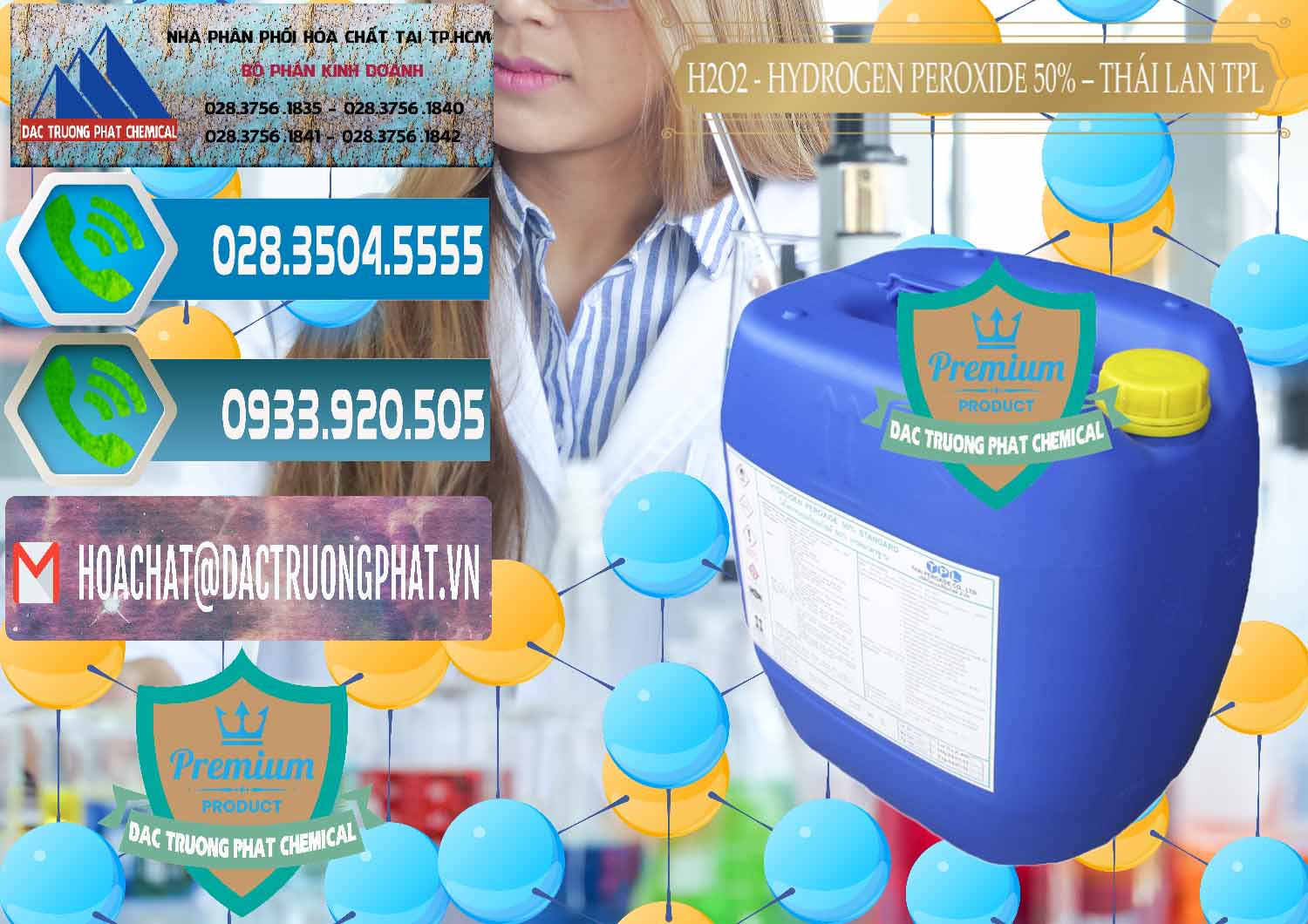 Địa chỉ chuyên bán Hóa Chất Hàn Quốc Lotte - Chất Tạo Đặc HEC  - HPMC HEC Bán _ cung cấp H2O2 - Hydrogen Peroxide 50% Thái Lan TPL - 0076 - Cty phân phối - cung ứng hóa chất tại TP.HCM - congtyhoachat.net