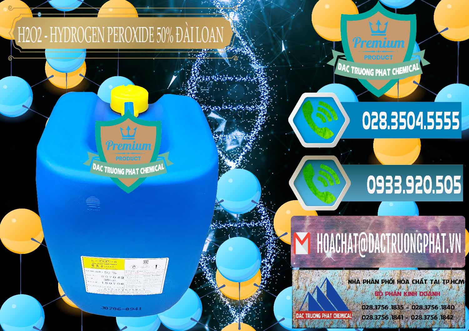 Địa chỉ chuyên phân phối › bán Hóa chất Oxy Già × H2O2 Dạng Lỏng Đài Loan Taiwan Công ty cung cấp - bán H2O2 - Hydrogen Peroxide 50% Đài Loan Taiwan Chang Chun - 0069 - Nơi phân phối - cung cấp hóa chất tại TP.HCM - congtyhoachat.net