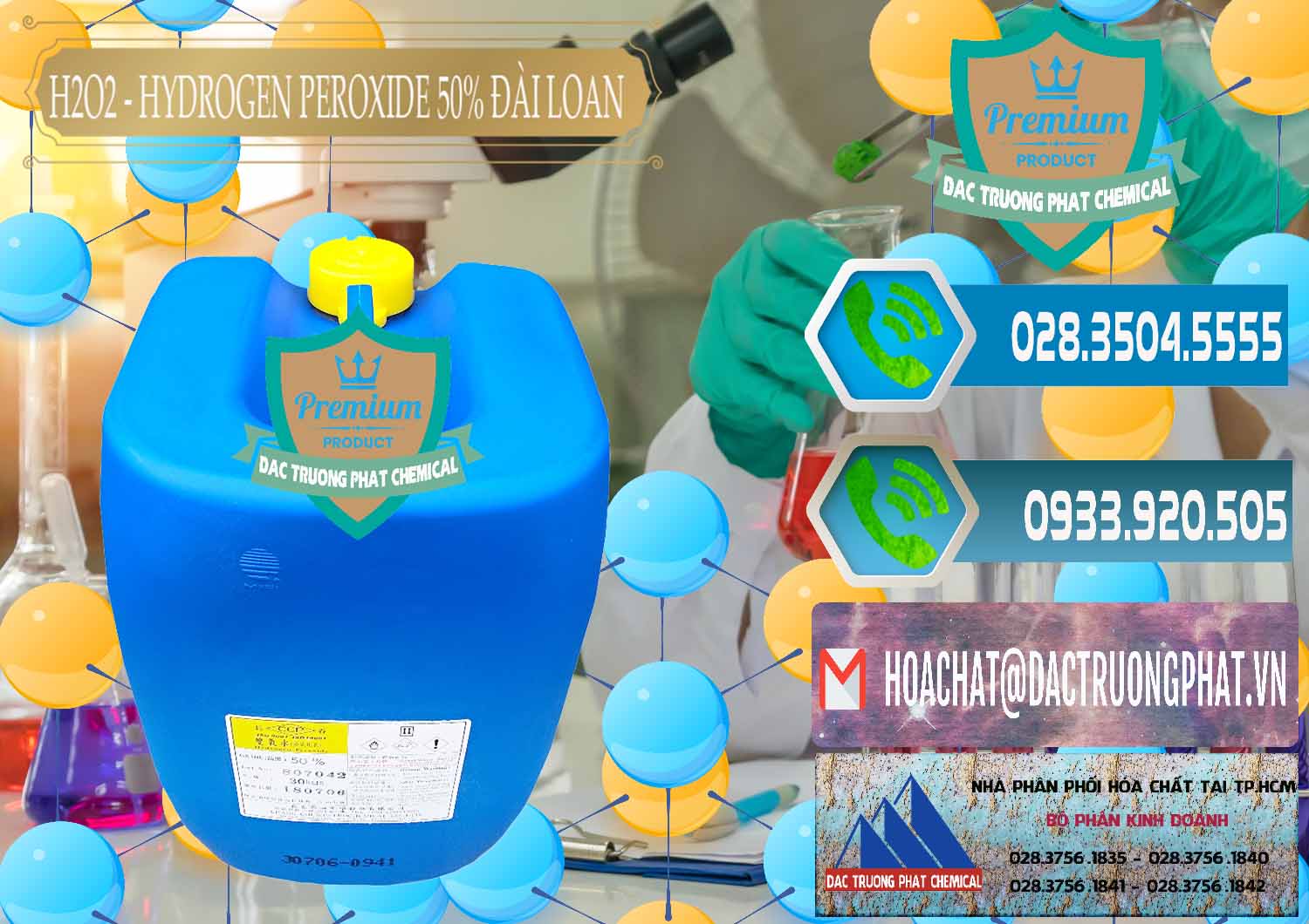 Cung ứng — bán Liquid Oxi Già Þ H2O2 50% Đài Loan Taiwan Chang Chun tại Long An Bán _ cung cấp H2O2 - Hydrogen Peroxide 50% Đài Loan Taiwan Chang Chun - 0069 - Chuyên cung cấp và phân phối hóa chất tại TP.HCM - congtyhoachat.net