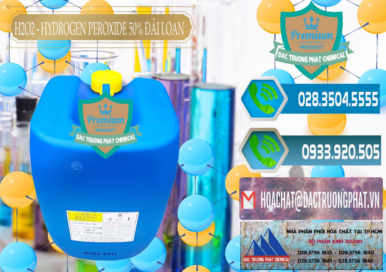 H2O2 - Hydrogen Peroxide 50% Đài Loan Taiwan Chang Chun Đơn vị kinh doanh ( bán ) H2O2 - Hydrogen Peroxide 50% Đài Loan Taiwan Chang Chun - 0069 - Công ty chuyên nhập khẩu - phân phối hóa chất tại TP.HCM - congtyhoachat.net