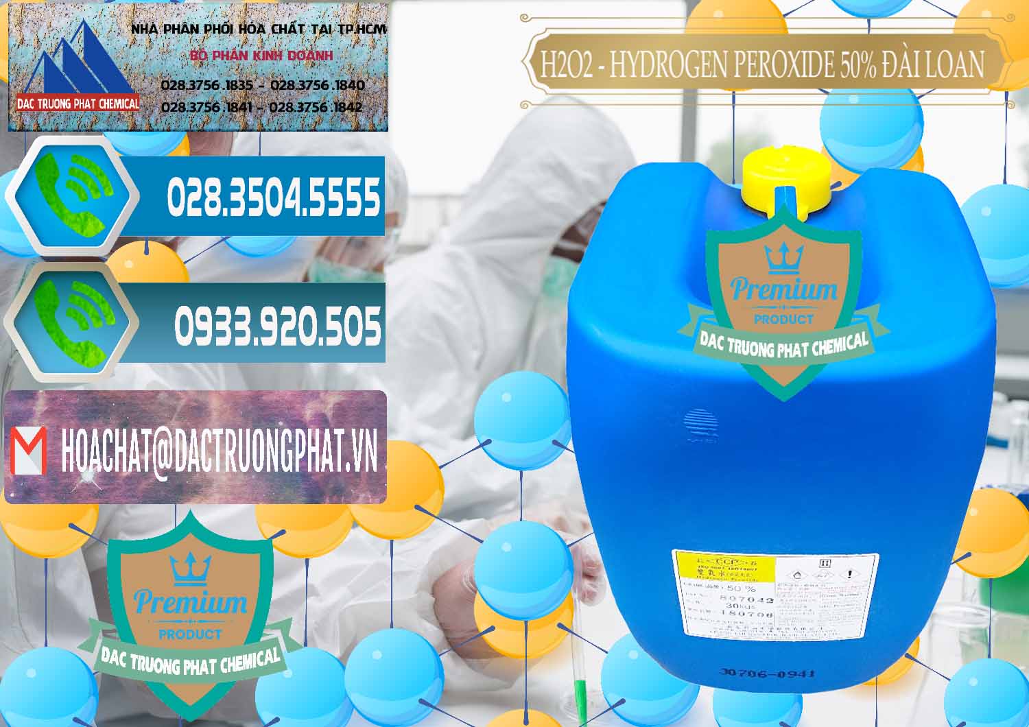 H2O2 - Hydrogen Peroxide 50% Đài Loan Taiwan Chang Chun Nơi chuyên bán & cung ứng H2O2 - Hydrogen Peroxide 50% Đài Loan Taiwan Chang Chun - 0069 - Đơn vị phân phối & cung cấp hóa chất tại TP.HCM - congtyhoachat.net