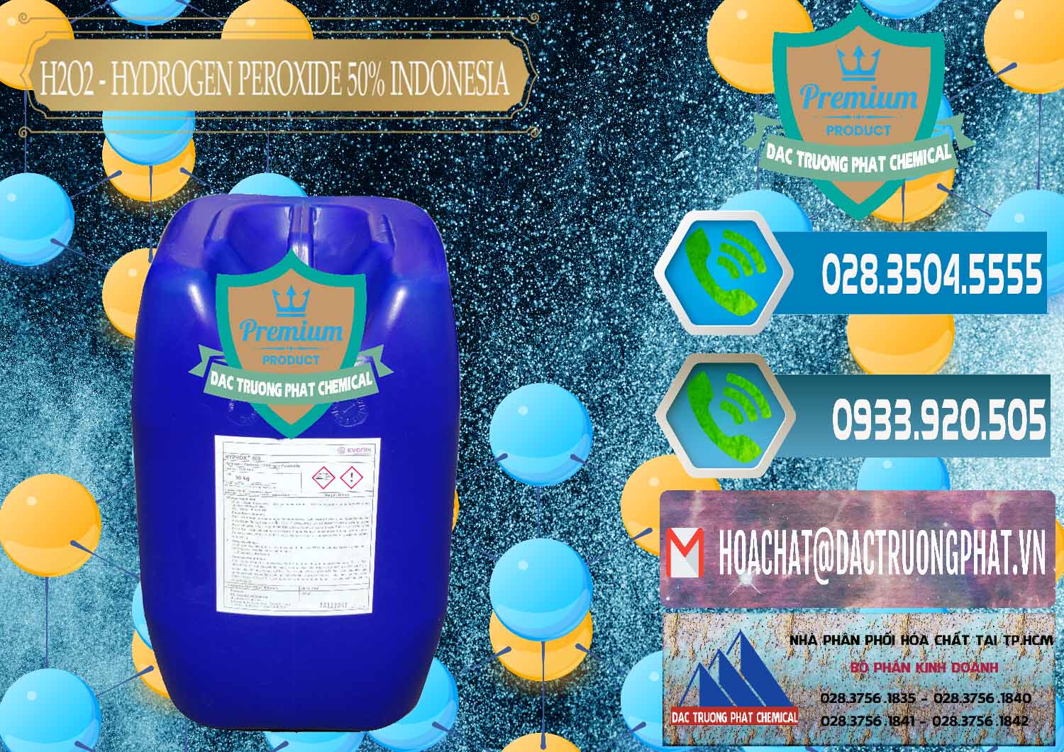 Cty bán và cung cấp H2O2 - Hydrogen Peroxide 50% Evonik Indonesia - 0070 - Nơi cung cấp ( kinh doanh ) hóa chất tại TP.HCM - congtyhoachat.net