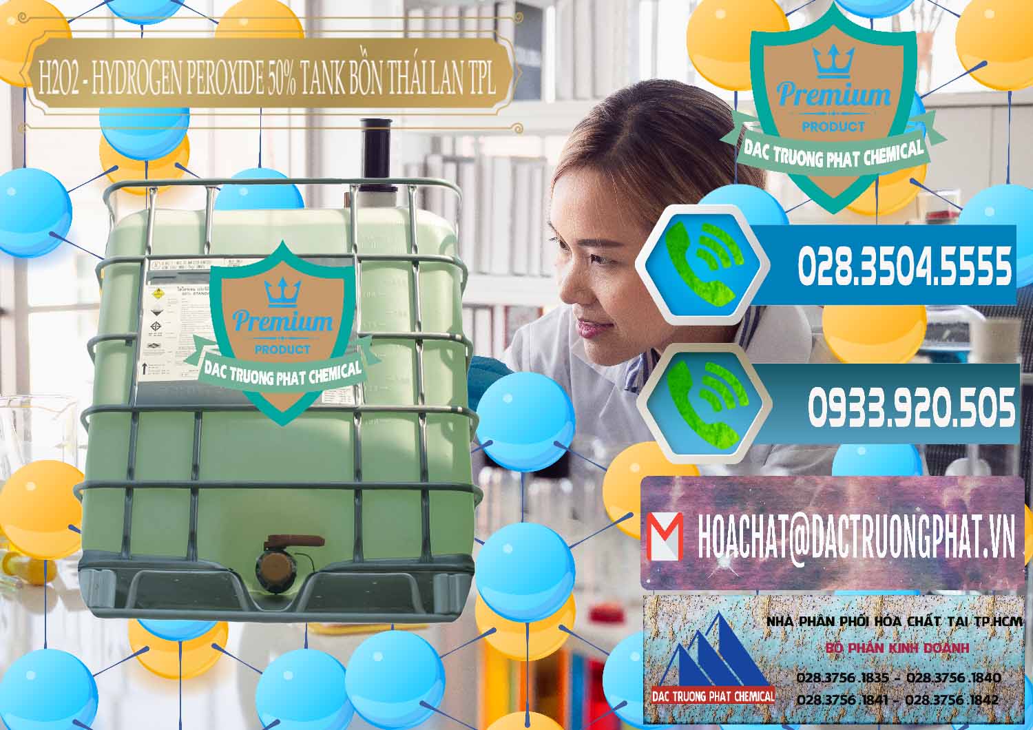 Đơn vị bán © kinh doanh hóa chất Oxy H2O2 Liquid þ H2O2 50% Tank IBC Bồn Thái Lan TPL Đơn vị bán & cung ứng H2O2 - Hydrogen Peroxide 50% Tank IBC Bồn Thái Lan TPL - 0073 - Nơi chuyên bán & cung cấp hóa chất tại TP.HCM - congtyhoachat.net