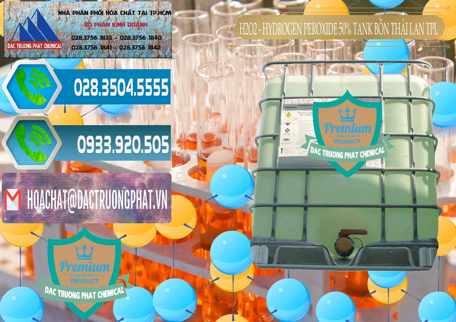 Nơi bán * thương mại Hydrogen Peroxide \ Nước Oxy H2O2 50% Tank IBC Bồn Thái Lan TPL tại Trà Vinh Chuyên bán & phân phối H2O2 - Hydrogen Peroxide 50% Tank IBC Bồn Thái Lan TPL - 0073 - Phân phối và nhập khẩu hóa chất tại TP.HCM - congtyhoachat.net
