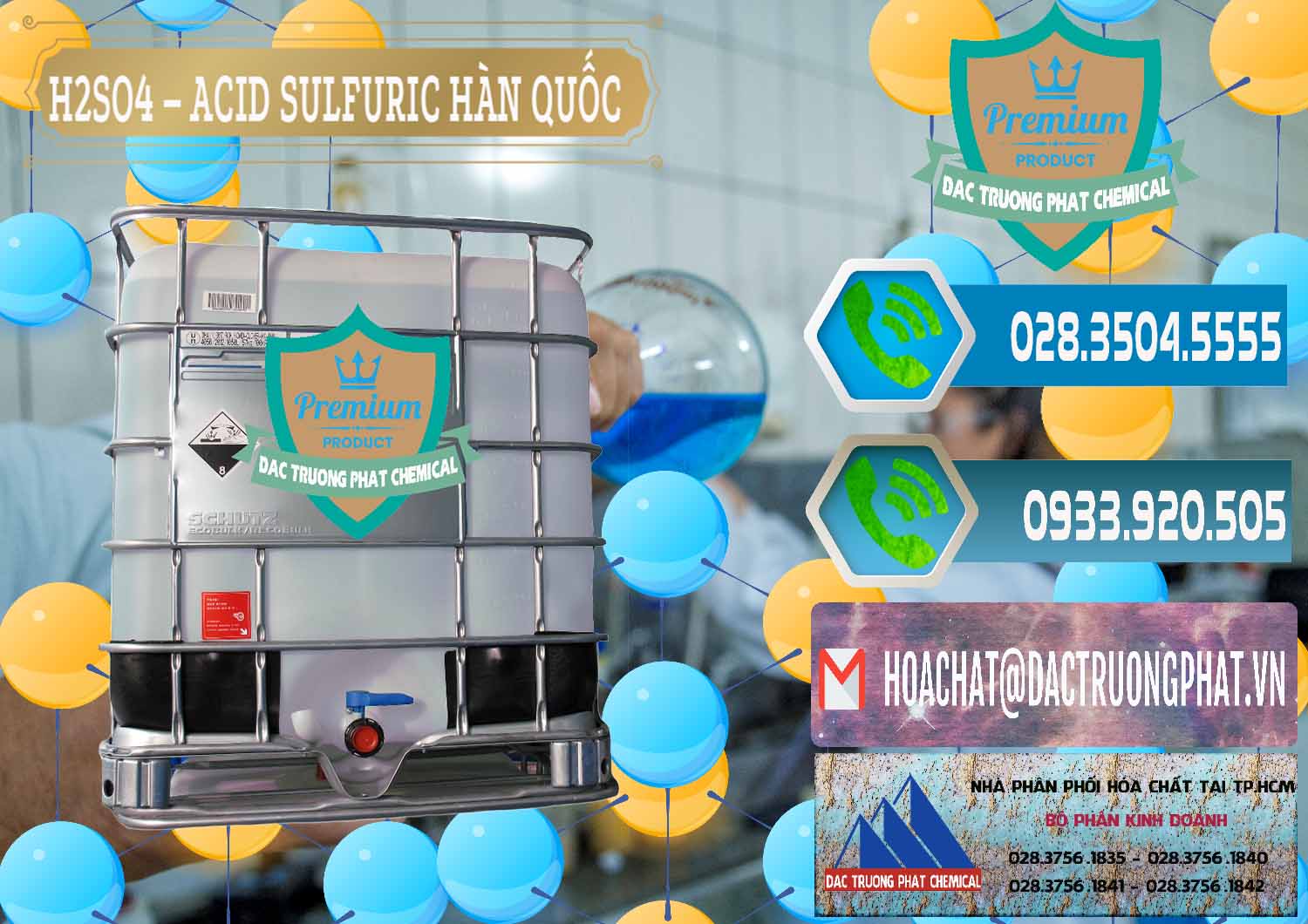 Công ty chuyên phân phối và bán H2SO4 - Acid Sulfuric 98% Hàn Quốc Korea - 0078 - Nhà phân phối và bán hóa chất tại TP.HCM - congtyhoachat.net