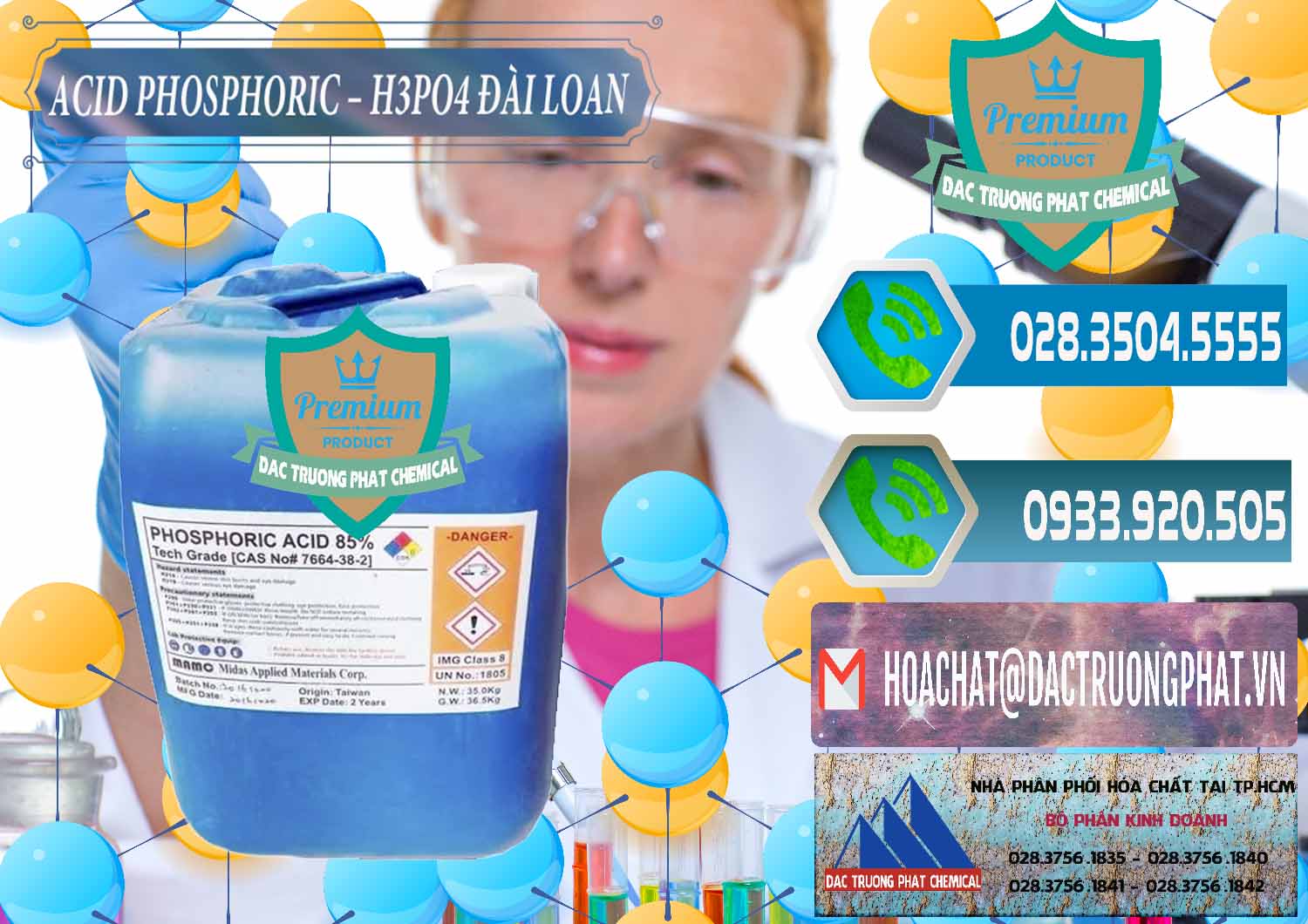 Đơn vị bán & cung cấp Axit Phosphoric - Acid Phosphoric H3PO4 85% Đài Loan Taiwan - 0351 - Đơn vị kinh doanh và cung cấp hóa chất tại TP.HCM - congtyhoachat.net