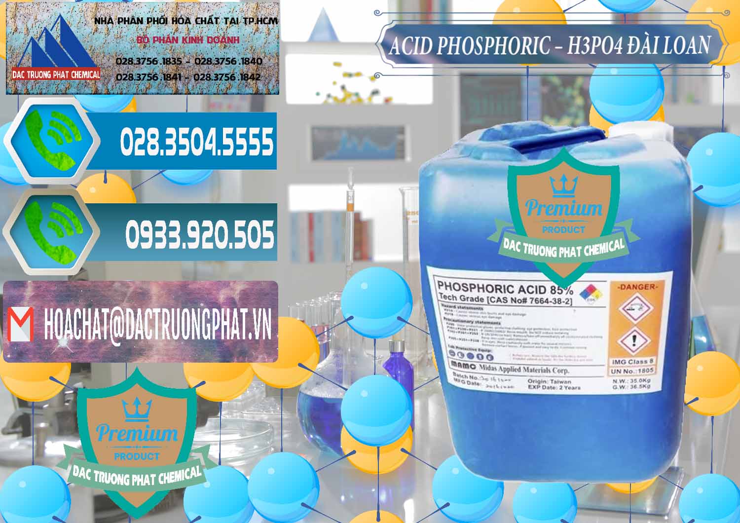 Nơi phân phối & bán Axit Phosphoric - Acid Phosphoric H3PO4 85% Đài Loan Taiwan - 0351 - Bán & cung cấp hóa chất tại TP.HCM - congtyhoachat.net