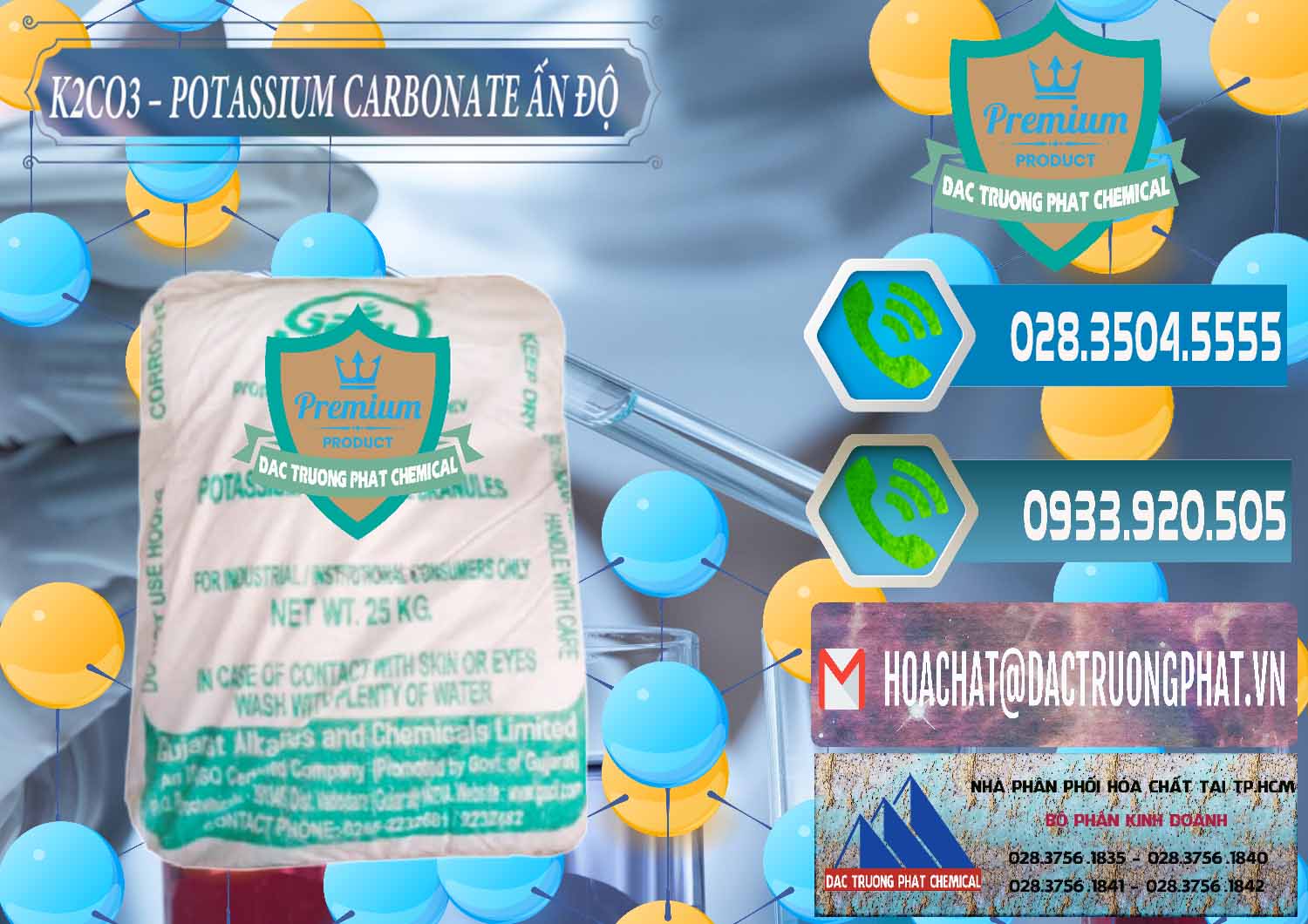Cung ứng ( bán ) K2Co3 – Potassium Carbonate GACL Ấn Độ India - 0472 - Chuyên phân phối ( cung cấp ) hóa chất tại TP.HCM - congtyhoachat.net