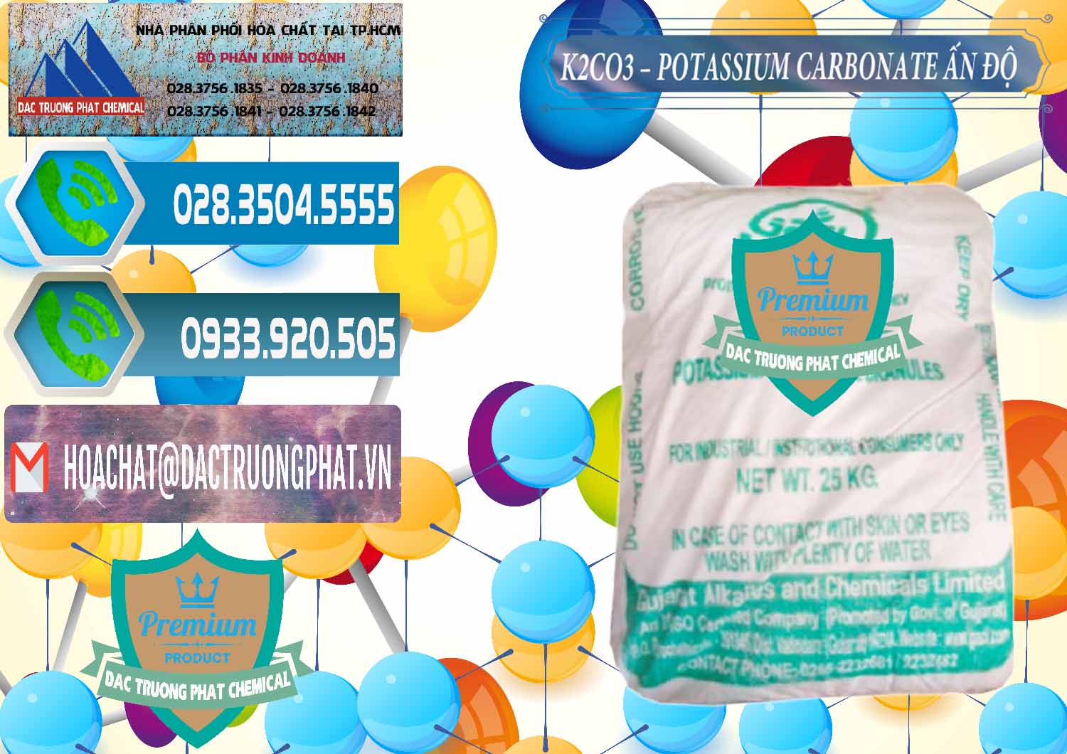 Nơi chuyên bán _ cung cấp K2Co3 – Potassium Carbonate GACL Ấn Độ India - 0472 - Cty cung cấp ( nhập khẩu ) hóa chất tại TP.HCM - congtyhoachat.net