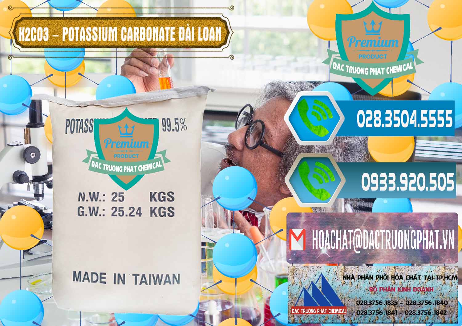 Phân phối - bán K2Co3 – Potassium Carbonate Đài Loan Taiwan - 0474 - Công ty cung cấp ( phân phối ) hóa chất tại TP.HCM - congtyhoachat.net