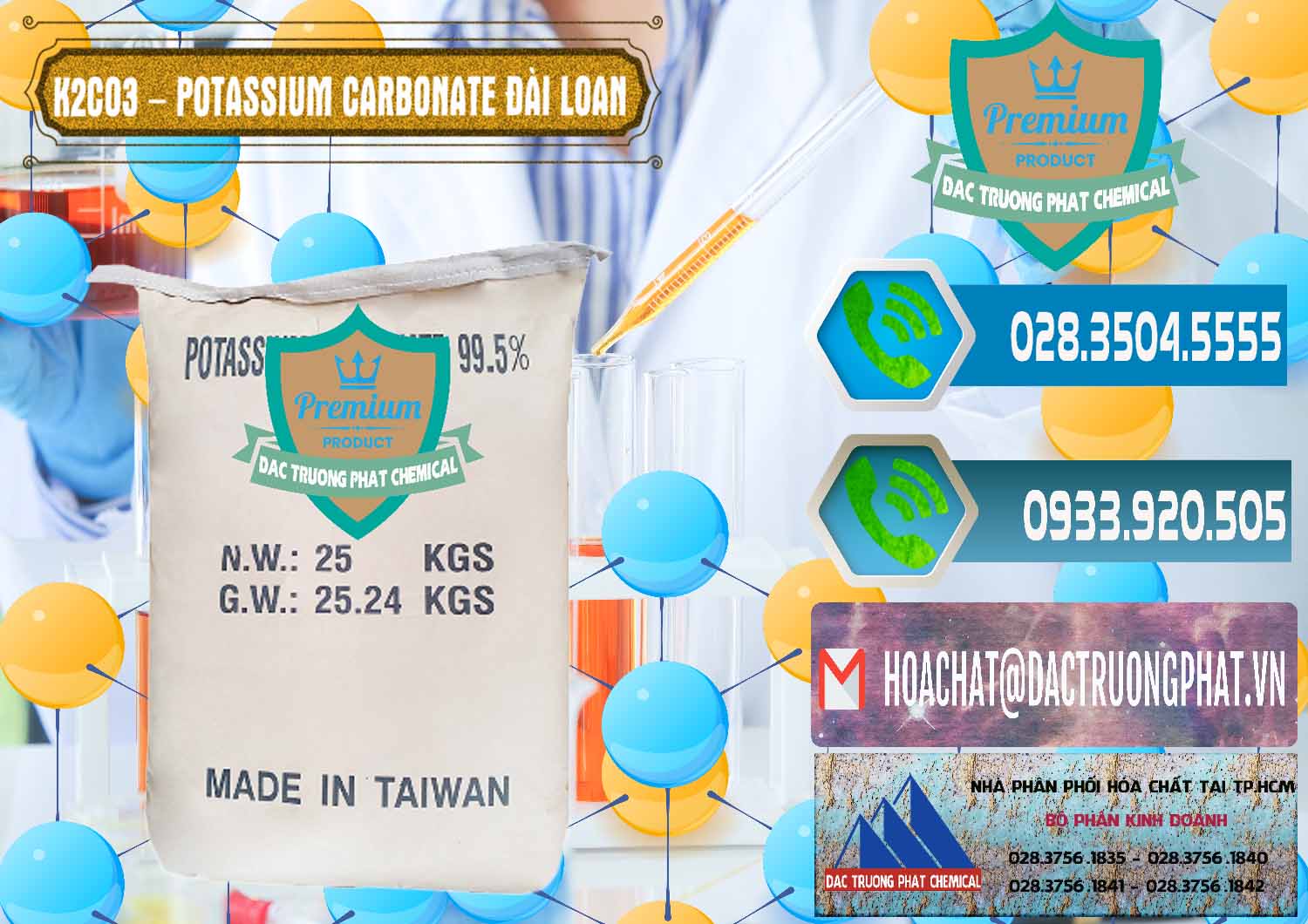 Chuyên phân phối & bán K2Co3 – Potassium Carbonate Đài Loan Taiwan - 0474 - Công ty chuyên phân phối ( nhập khẩu ) hóa chất tại TP.HCM - congtyhoachat.net
