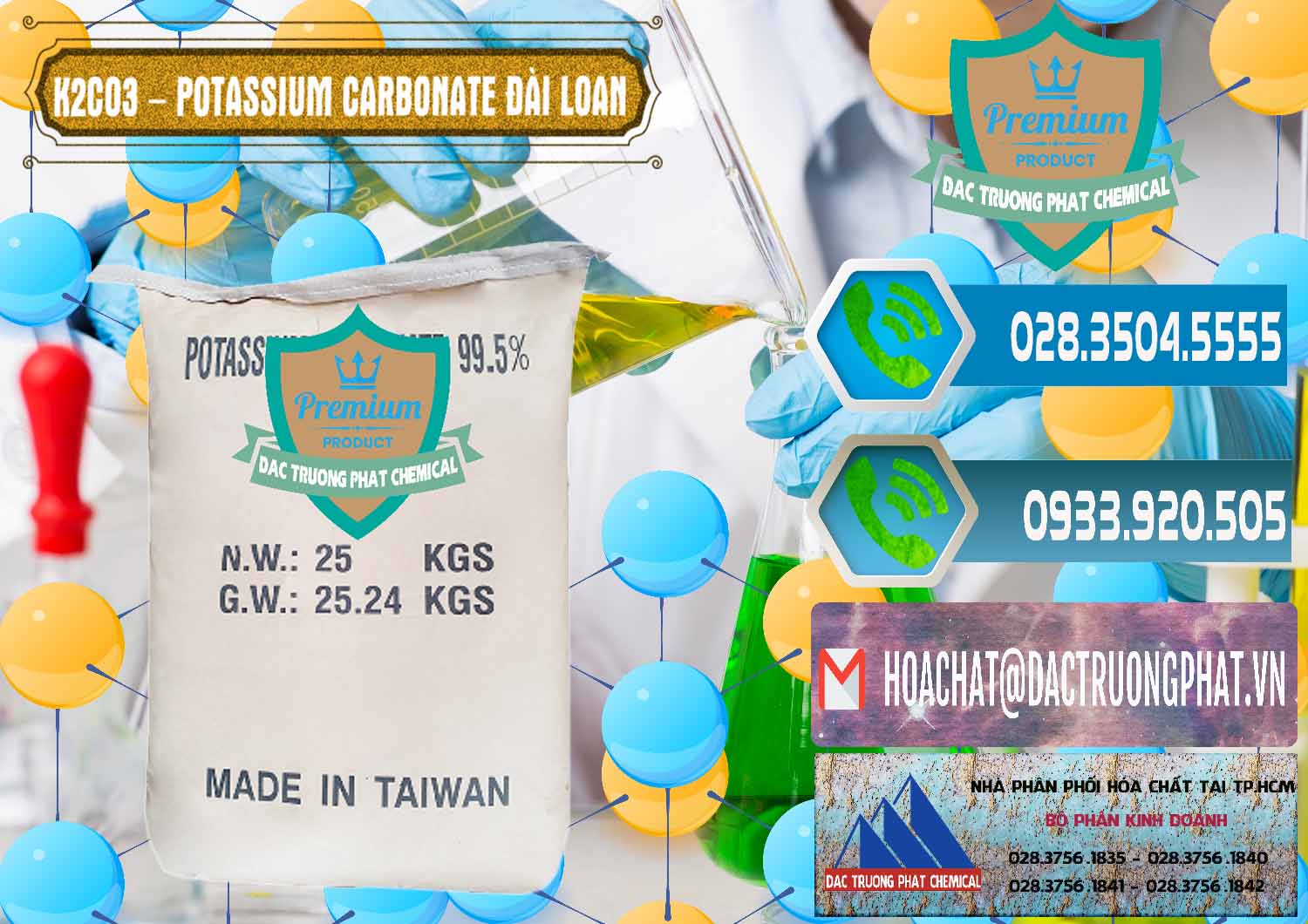 Công ty bán và cung ứng K2Co3 – Potassium Carbonate Đài Loan Taiwan - 0474 - Cty chuyên cung cấp & kinh doanh hóa chất tại TP.HCM - congtyhoachat.net