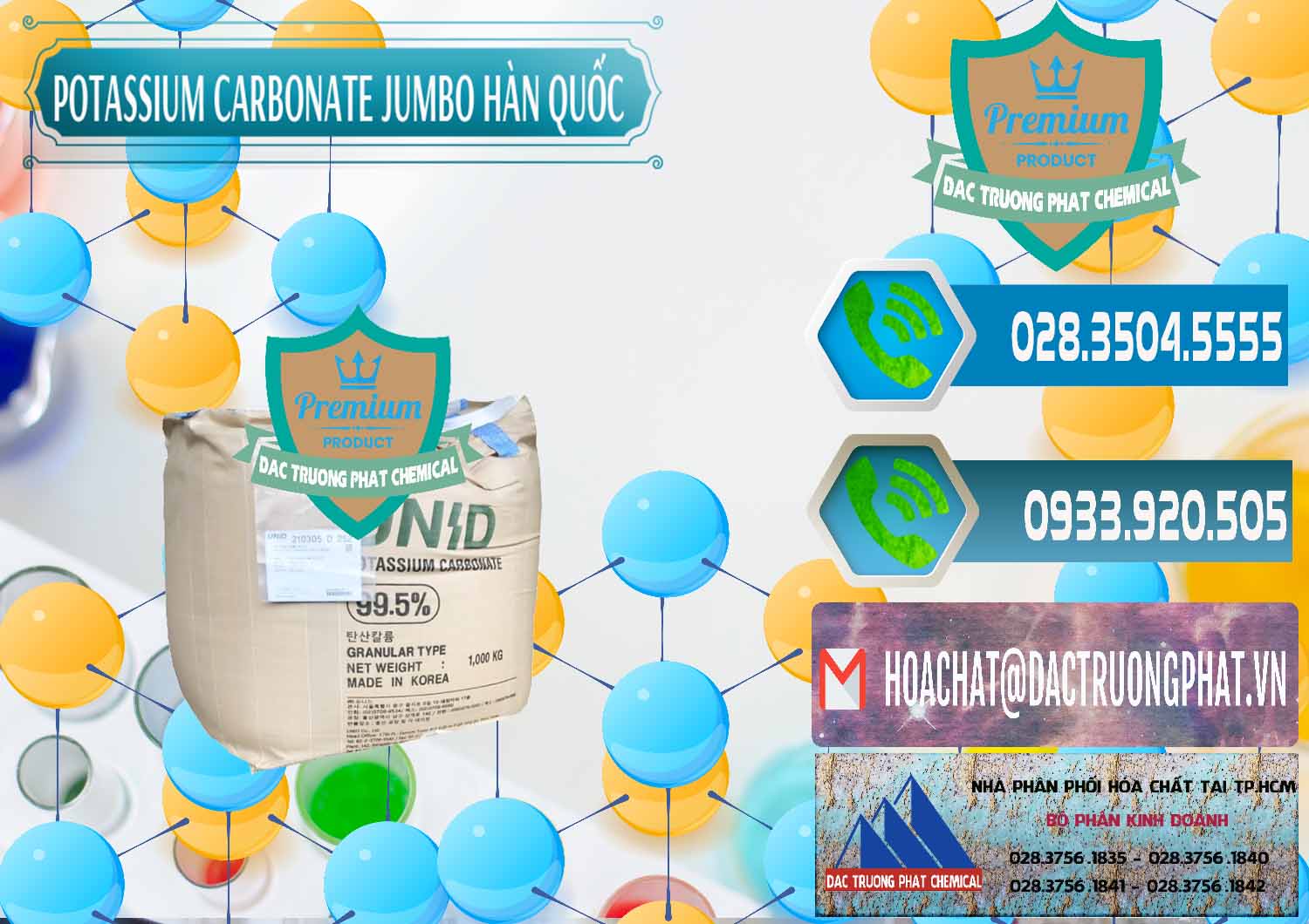 Nơi cung cấp _ bán K2Co3 – Potassium Carbonate Jumbo Bành Unid Hàn Quốc Korea - 0434 - Cty cung cấp - bán hóa chất tại TP.HCM - congtyhoachat.net