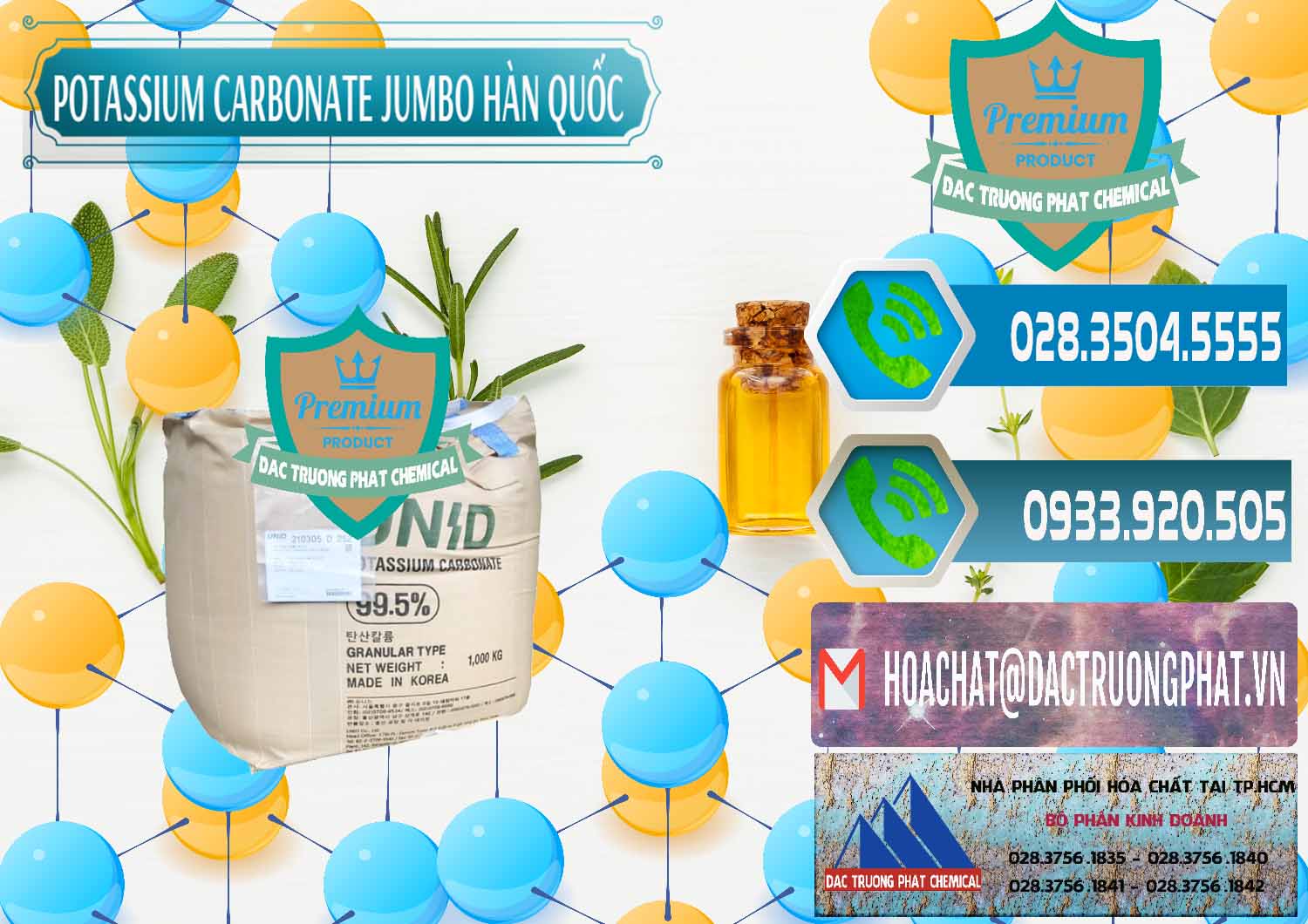 Công ty bán - phân phối K2Co3 – Potassium Carbonate Jumbo Bành Unid Hàn Quốc Korea - 0434 - Nơi chuyên phân phối _ nhập khẩu hóa chất tại TP.HCM - congtyhoachat.net