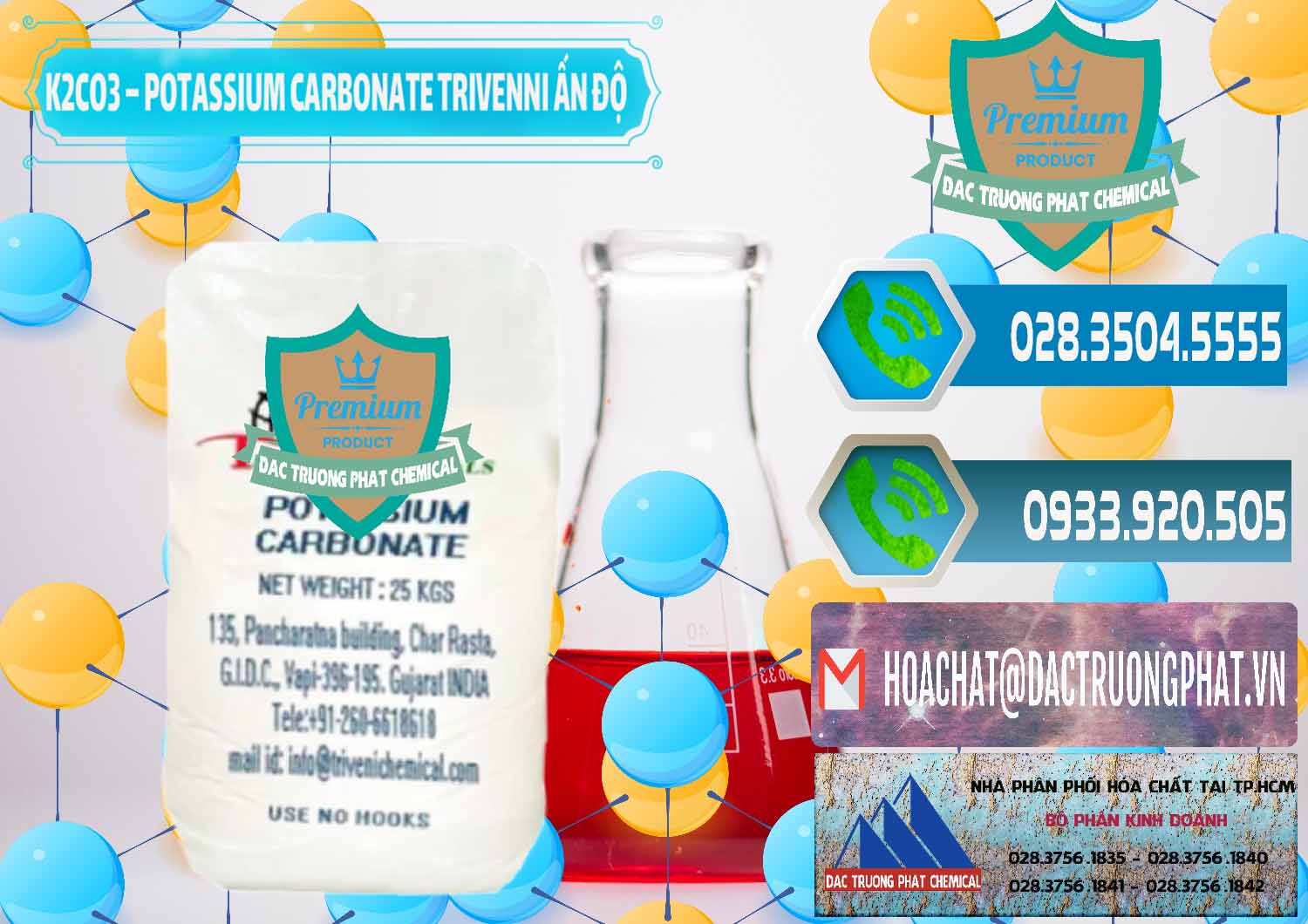 Chuyên bán & cung ứng K2Co3 – Potassium Carbonate Trivenni Ấn Độ India - 0473 - Công ty cung cấp & bán hóa chất tại TP.HCM - congtyhoachat.net