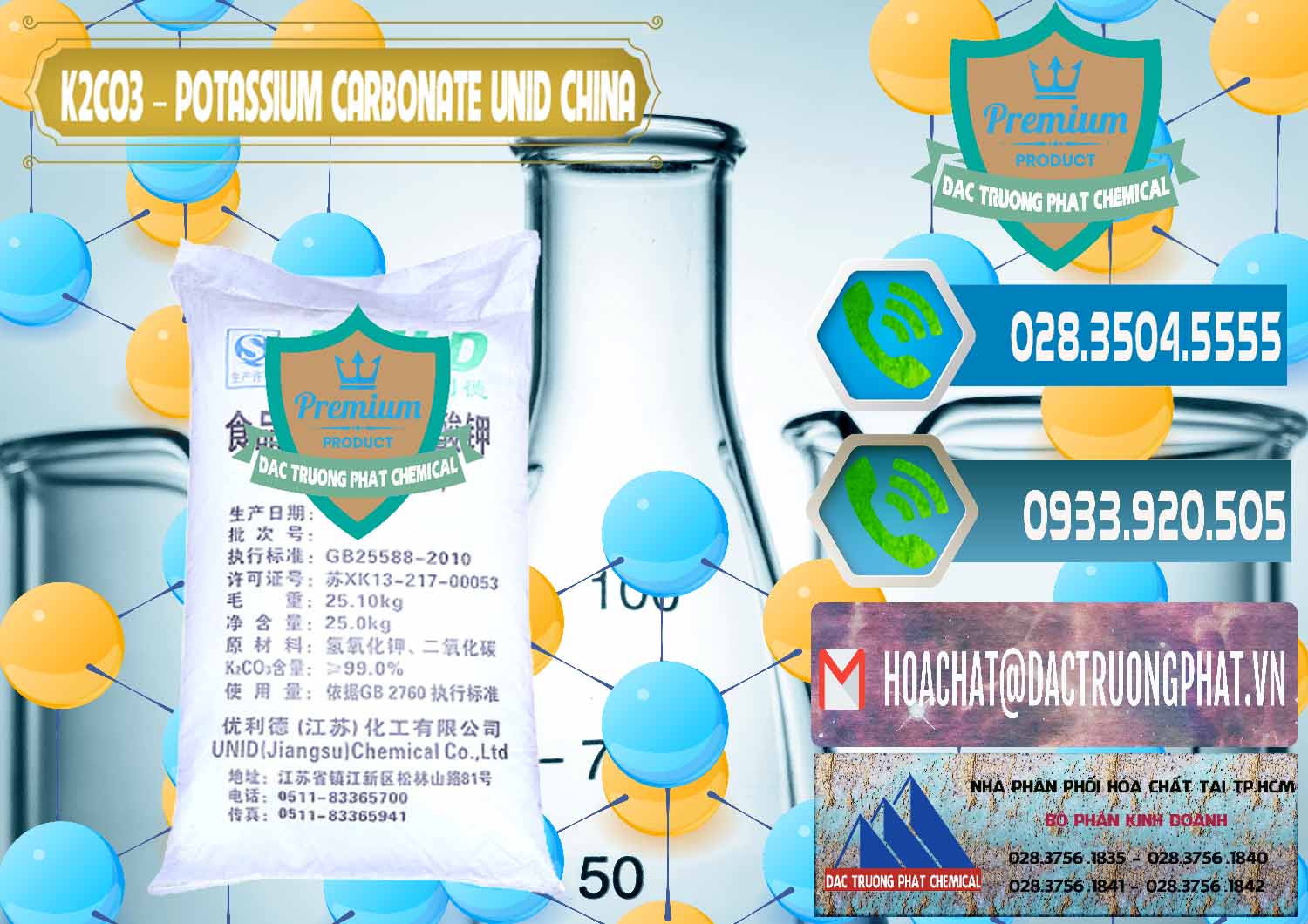 Cty cung cấp _ bán K2Co3 – Potassium Carbonate UNID Trung Quốc China - 0475 - Công ty chuyên cung ứng ( phân phối ) hóa chất tại TP.HCM - congtyhoachat.net