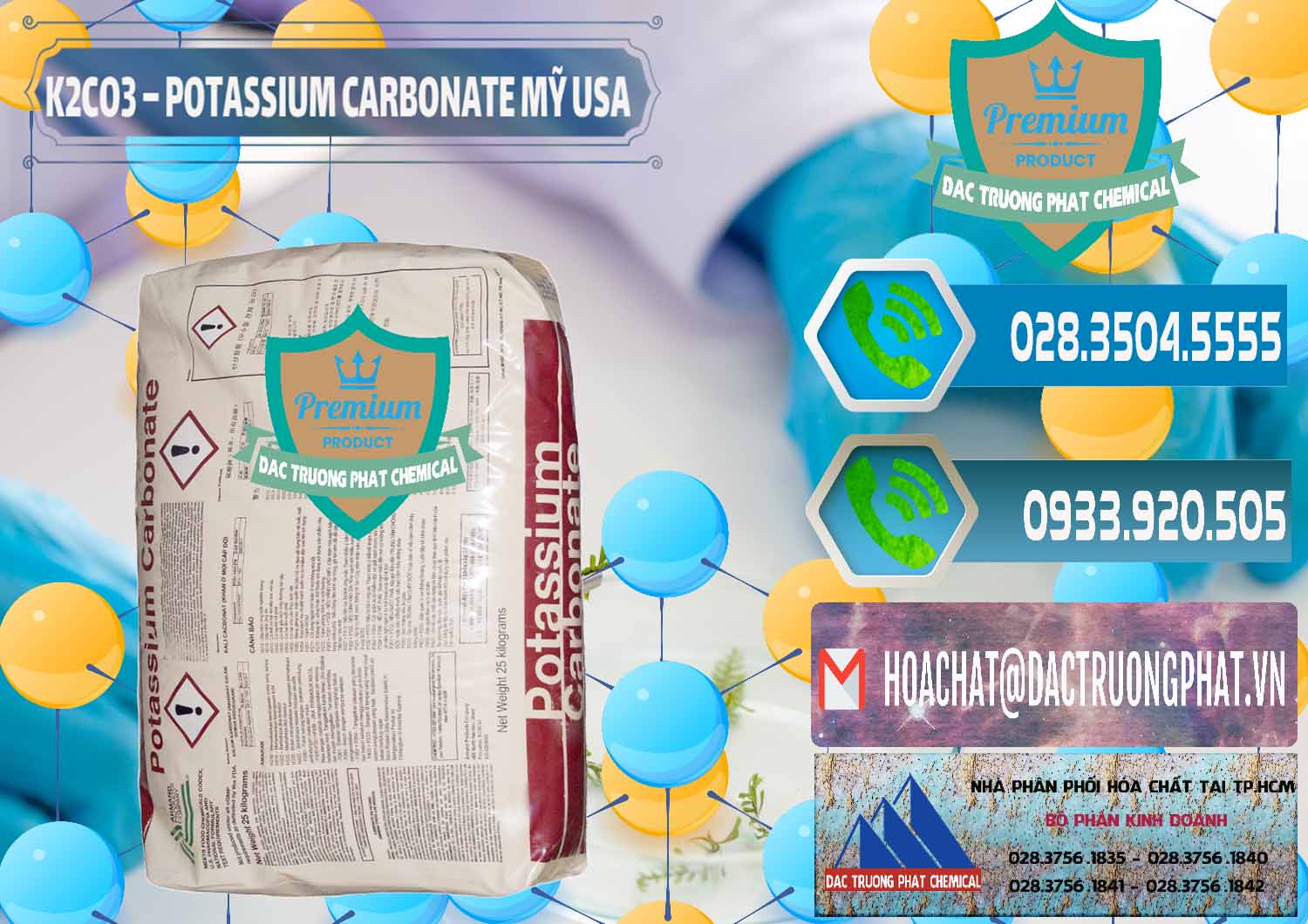 Cung cấp _ bán K2Co3 – Potassium Carbonate Mỹ USA - 0082 - Cty chuyên cung cấp ( kinh doanh ) hóa chất tại TP.HCM - congtyhoachat.net