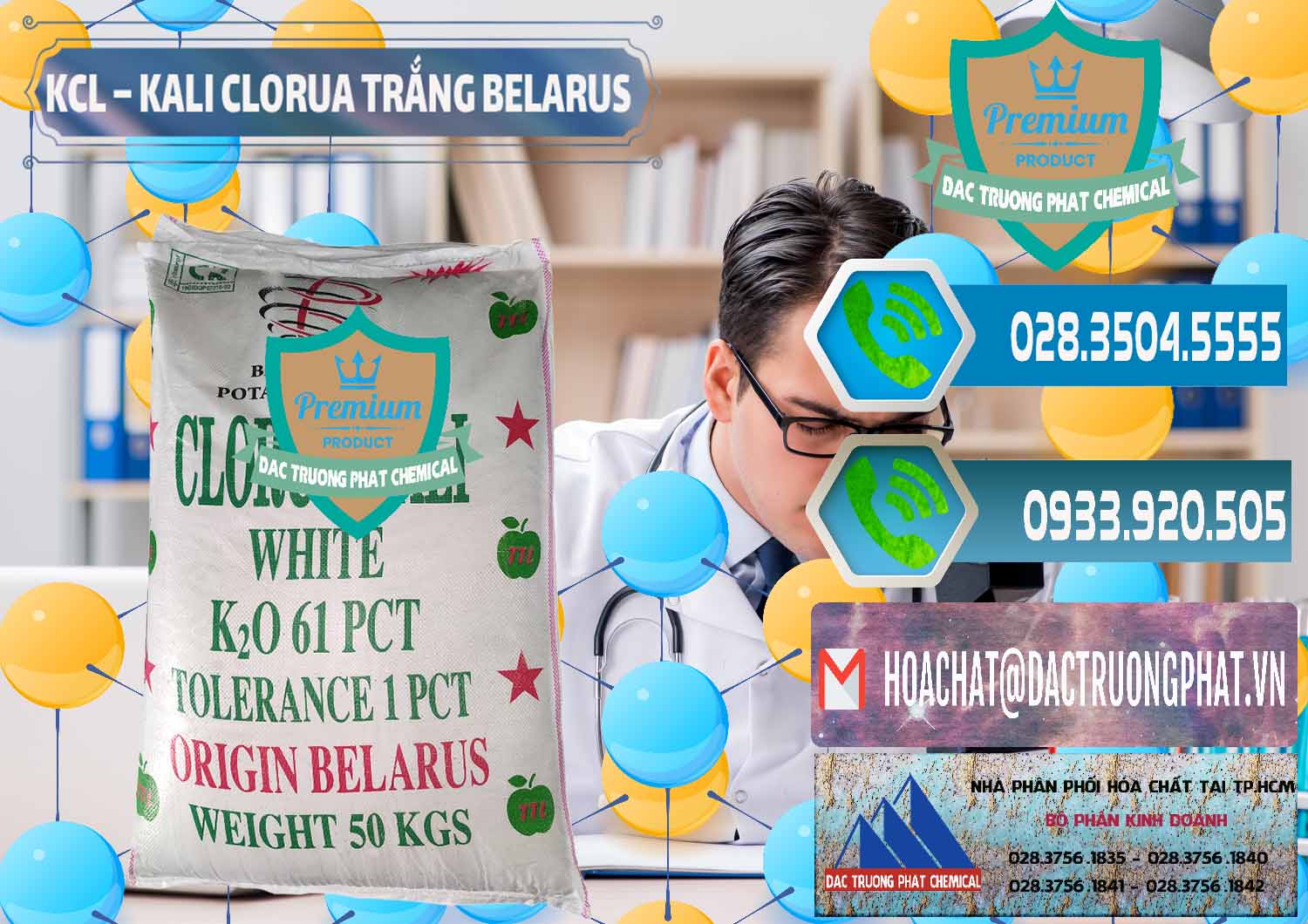 Cty bán _ cung cấp KCL – Kali Clorua Trắng Belarus - 0085 - Chuyên cung cấp ( bán ) hóa chất tại TP.HCM - congtyhoachat.net