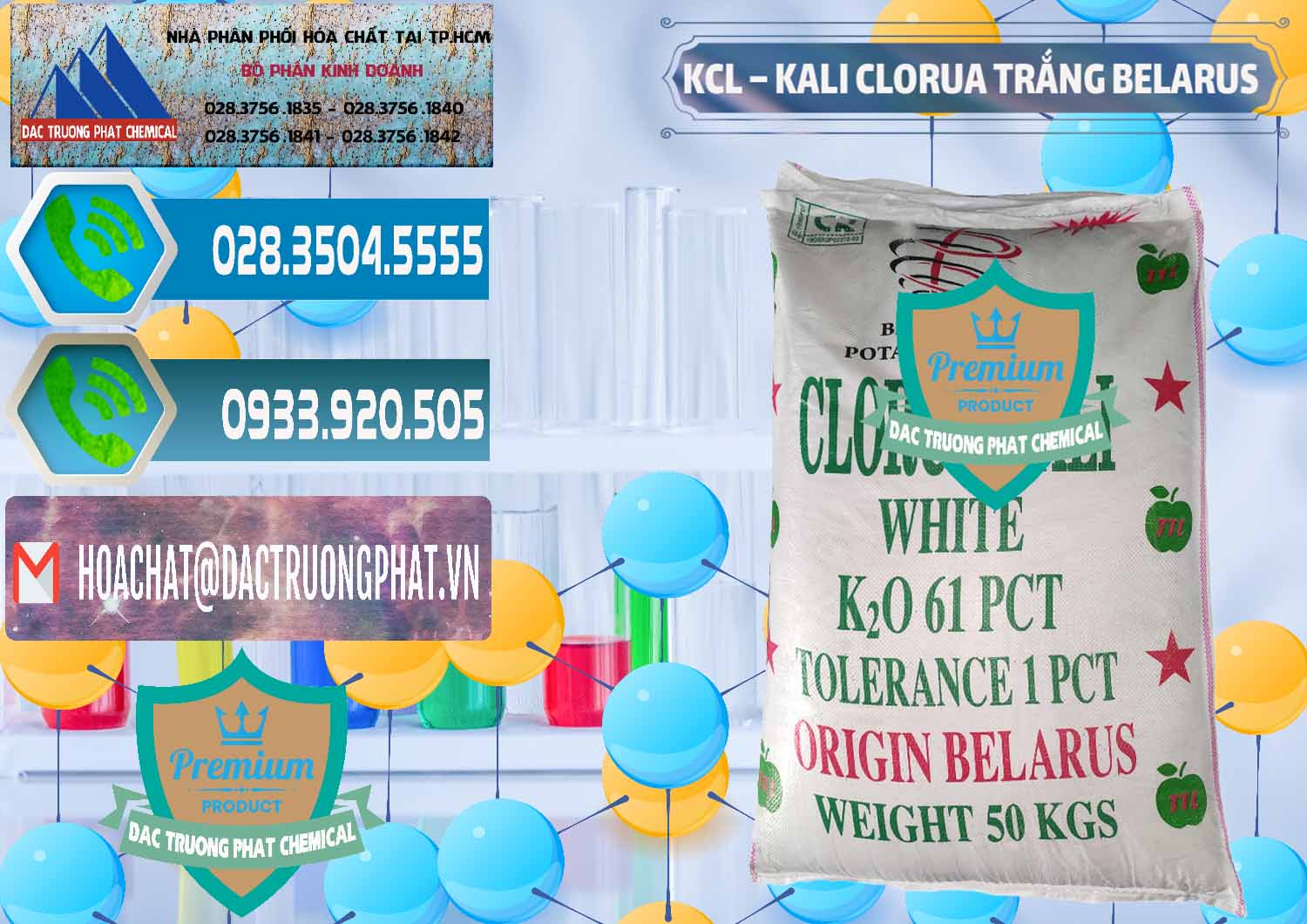 Đơn vị chuyên kinh doanh và bán KCL – Kali Clorua Trắng Belarus - 0085 - Đơn vị cung cấp ( phân phối ) hóa chất tại TP.HCM - congtyhoachat.net