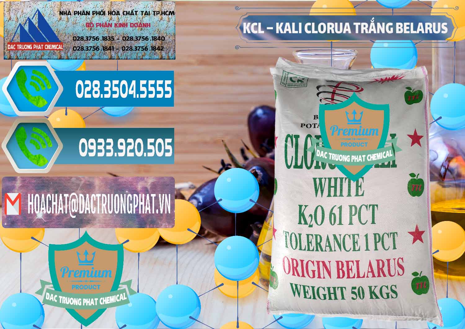 Chuyên bán _ cung cấp KCL – Kali Clorua Trắng Belarus - 0085 - Đơn vị cung cấp ( phân phối ) hóa chất tại TP.HCM - congtyhoachat.net