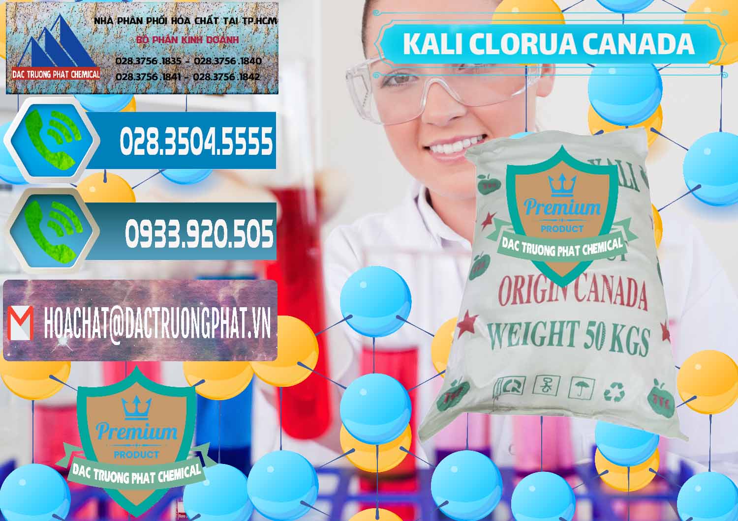 Nơi chuyên kinh doanh - bán KCL – Kali Clorua Trắng Canada - 0437 - Cty phân phối - kinh doanh hóa chất tại TP.HCM - congtyhoachat.net
