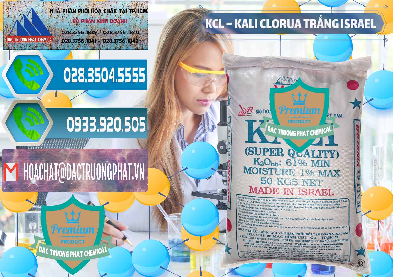 Bán _ cung ứng KCL – Kali Clorua Trắng Israel - 0087 - Bán - cung cấp hóa chất tại TP.HCM - congtyhoachat.net