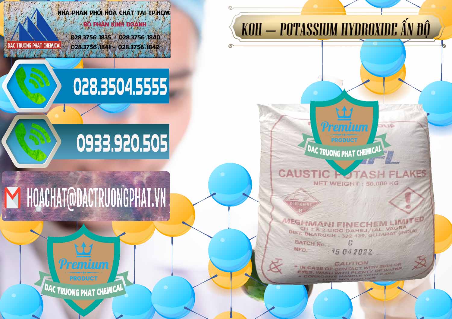 Công ty bán ( phân phối ) KOH ( 90%) – Potassium Hydroxide Ấn Độ India - 0352 - Nơi cung cấp _ nhập khẩu hóa chất tại TP.HCM - congtyhoachat.net