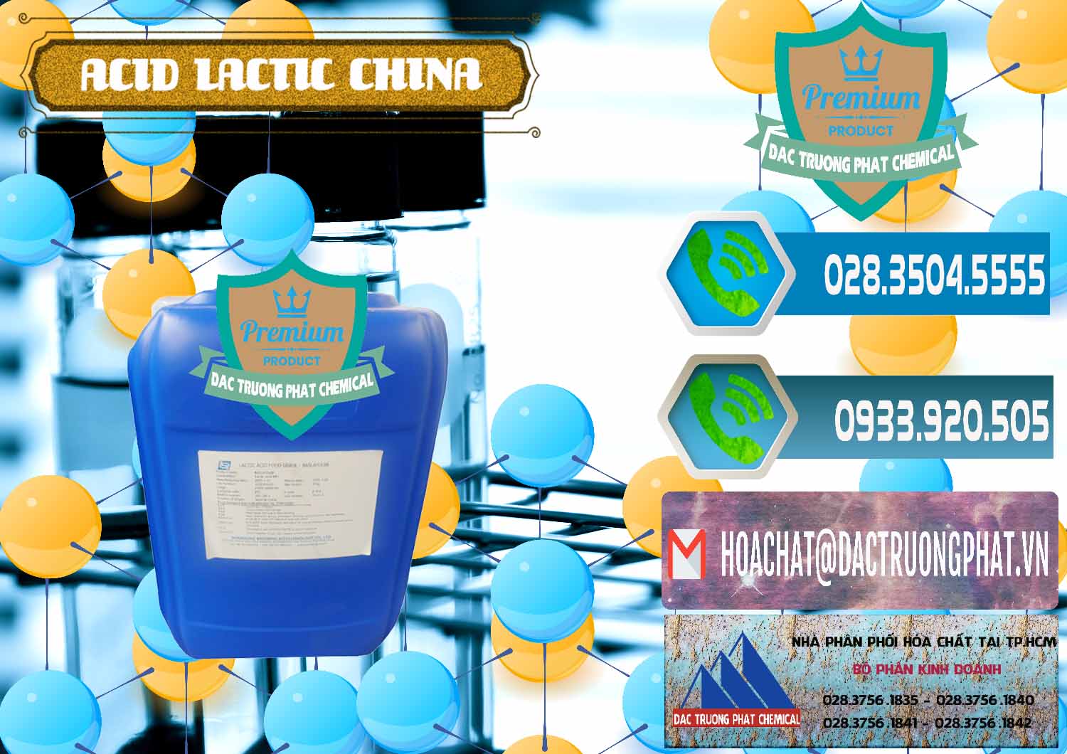Đơn vị chuyên nhập khẩu _ bán Acid Lactic – Axit Lactic Trung Quốc China - 0374 - Công ty cung cấp ( phân phối ) hóa chất tại TP.HCM - congtyhoachat.net