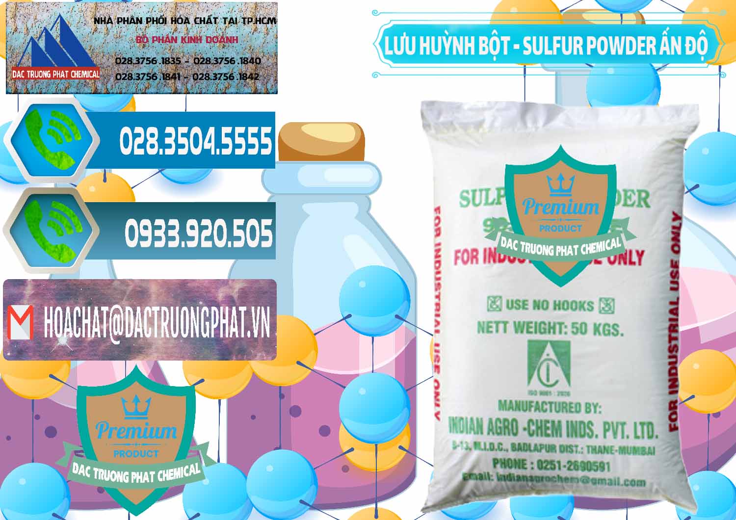 Bán & cung ứng Lưu huỳnh Bột - Sulfur Powder Ấn Độ India - 0347 - Đơn vị phân phối và cung cấp hóa chất tại TP.HCM - congtyhoachat.net