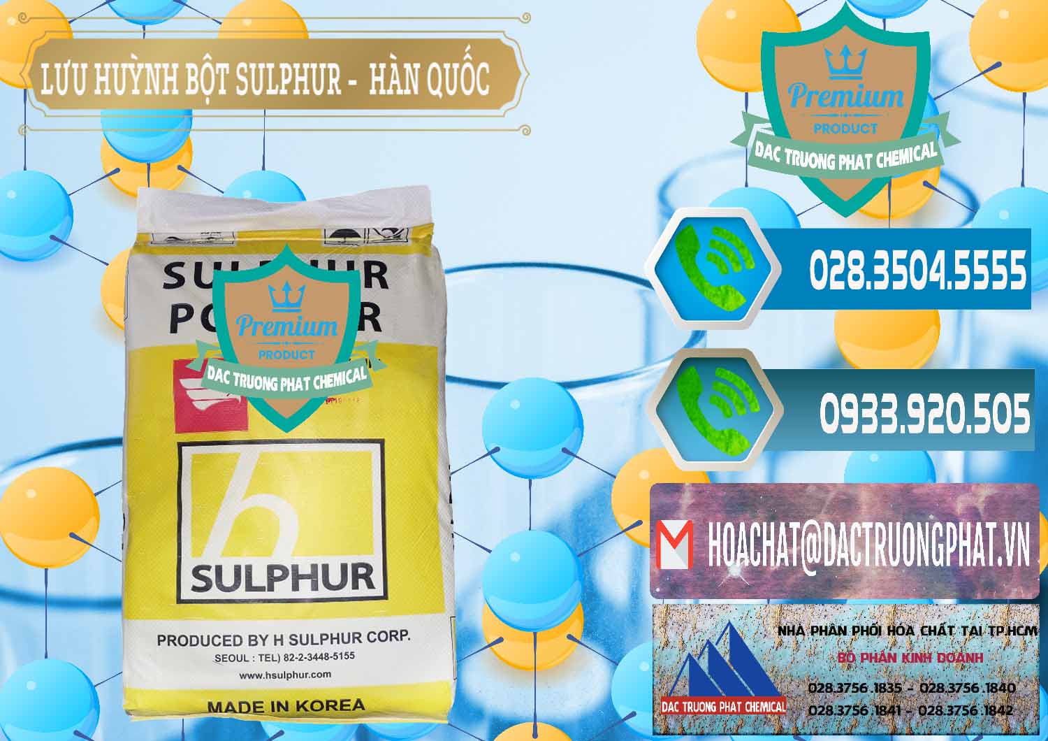Công ty chuyên kinh doanh - bán Lưu huỳnh Bột - Sulfur Powder ( H Sulfur ) Hàn Quốc Korea - 0199 - Nơi bán & cung cấp hóa chất tại TP.HCM - congtyhoachat.net