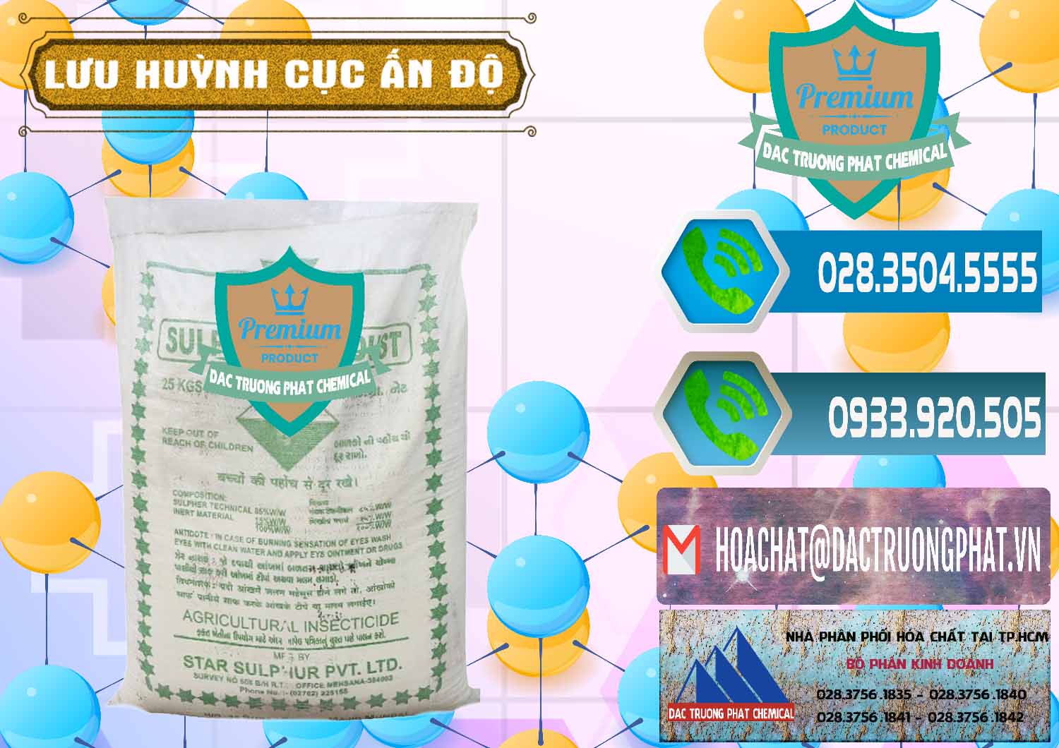 Công ty chuyên nhập khẩu _ bán Lưu huỳnh Cục - Sulfur Ấn Độ India - 0348 - Nhà cung ứng ( phân phối ) hóa chất tại TP.HCM - congtyhoachat.net