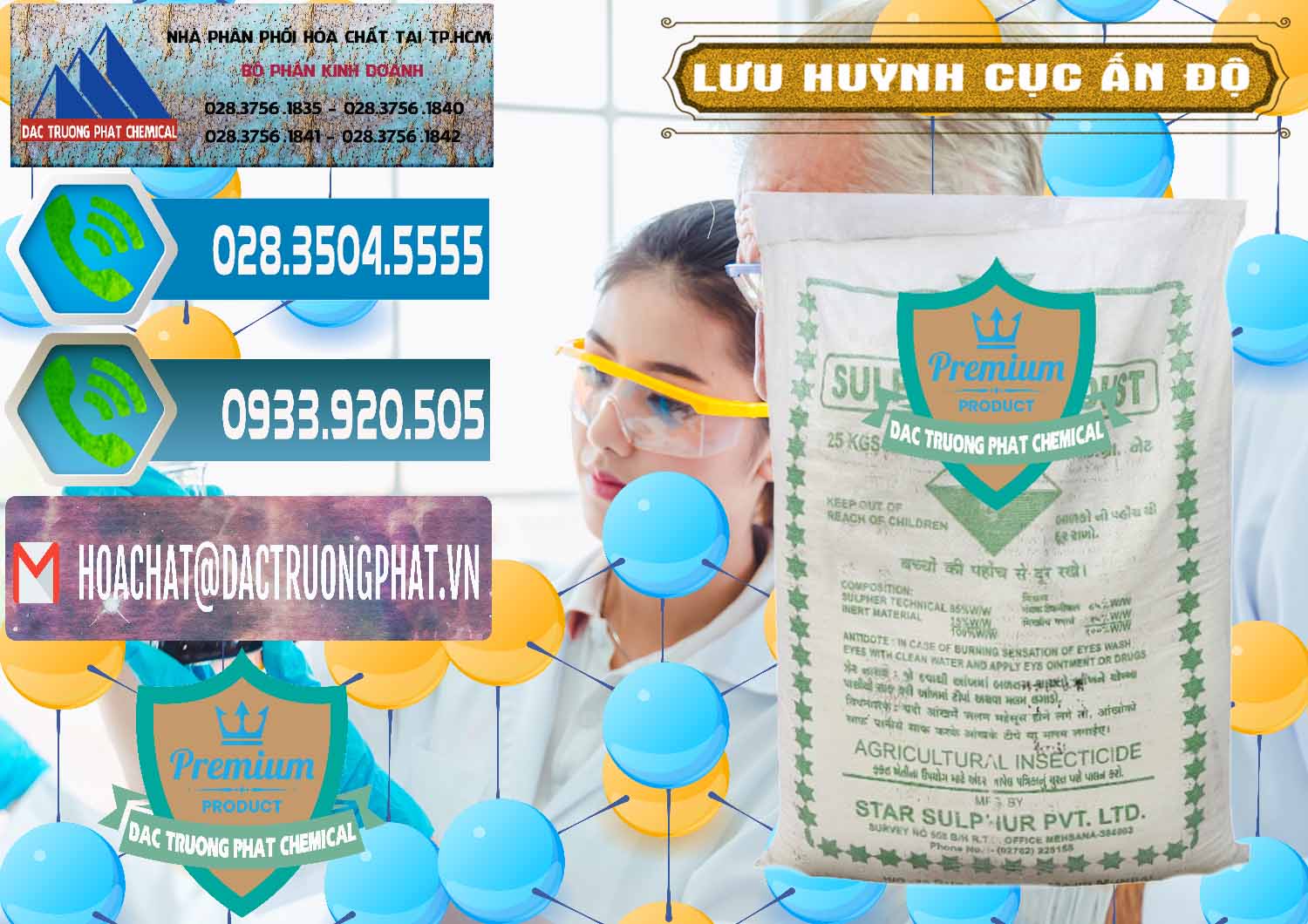 Nơi kinh doanh & bán Lưu huỳnh Cục - Sulfur Ấn Độ India - 0348 - Phân phối ( kinh doanh ) hóa chất tại TP.HCM - congtyhoachat.net