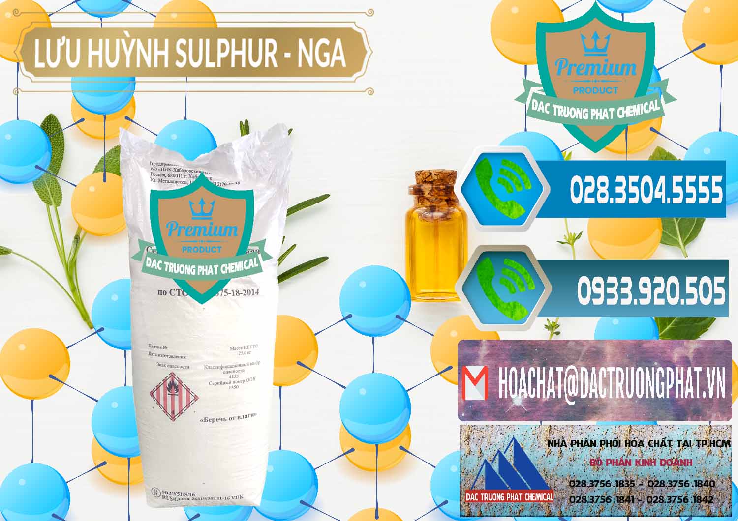 Nơi chuyên bán và cung ứng Lưu huỳnh Hạt - Sulfur Nga Russia - 0200 - Đơn vị chuyên phân phối và bán hóa chất tại TP.HCM - congtyhoachat.net