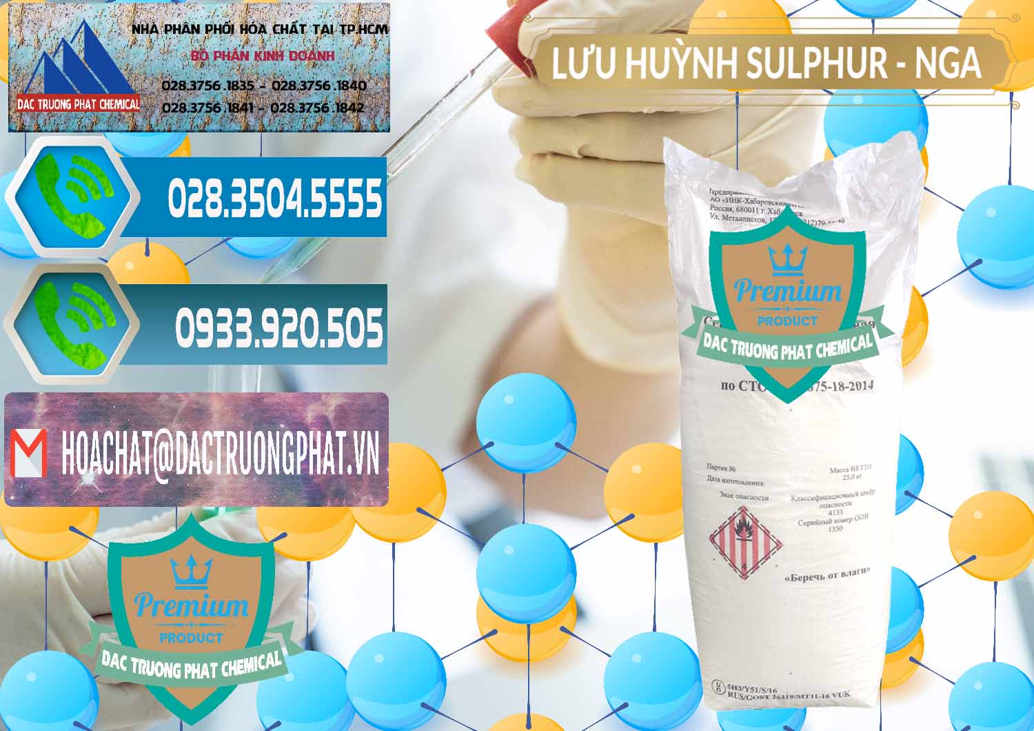 Kinh doanh & bán Lưu huỳnh Hạt - Sulfur Nga Russia - 0200 - Kinh doanh và phân phối hóa chất tại TP.HCM - congtyhoachat.net