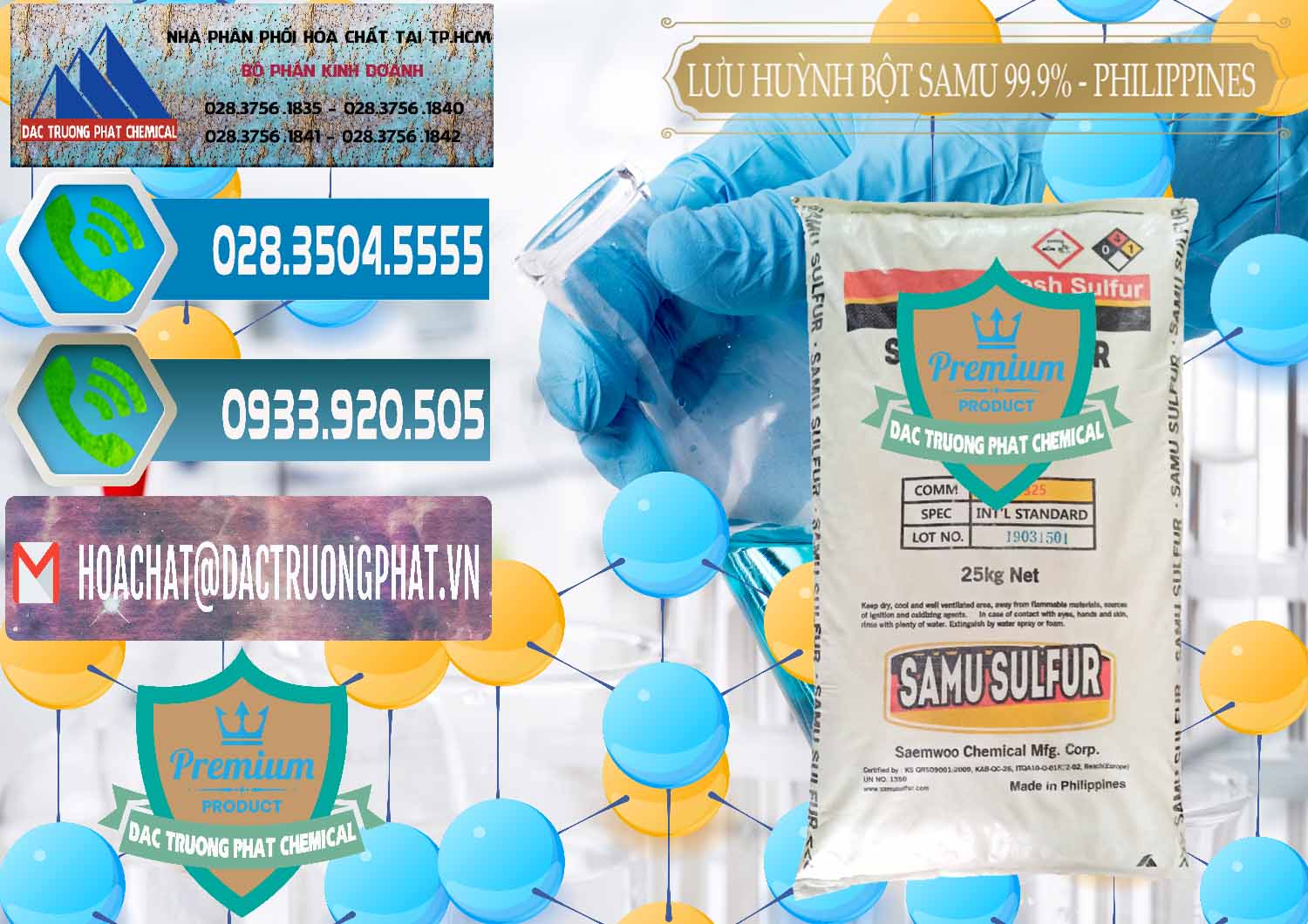 Đơn vị chuyên cung ứng & bán Lưu huỳnh Bột - Sulfur Powder Samu Philippines - 0201 - Nơi phân phối ( bán ) hóa chất tại TP.HCM - congtyhoachat.net
