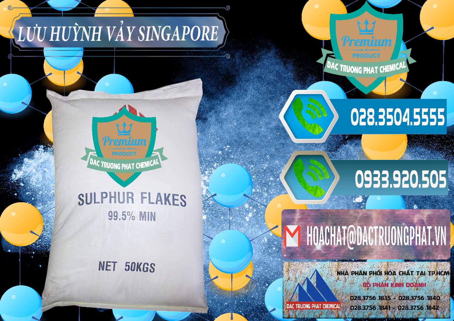 Công ty chuyên bán - cung ứng Lưu huỳnh Vảy - Sulfur Flakes Singapore - 0346 - Đơn vị chuyên bán ( cung cấp ) hóa chất tại TP.HCM - congtyhoachat.net