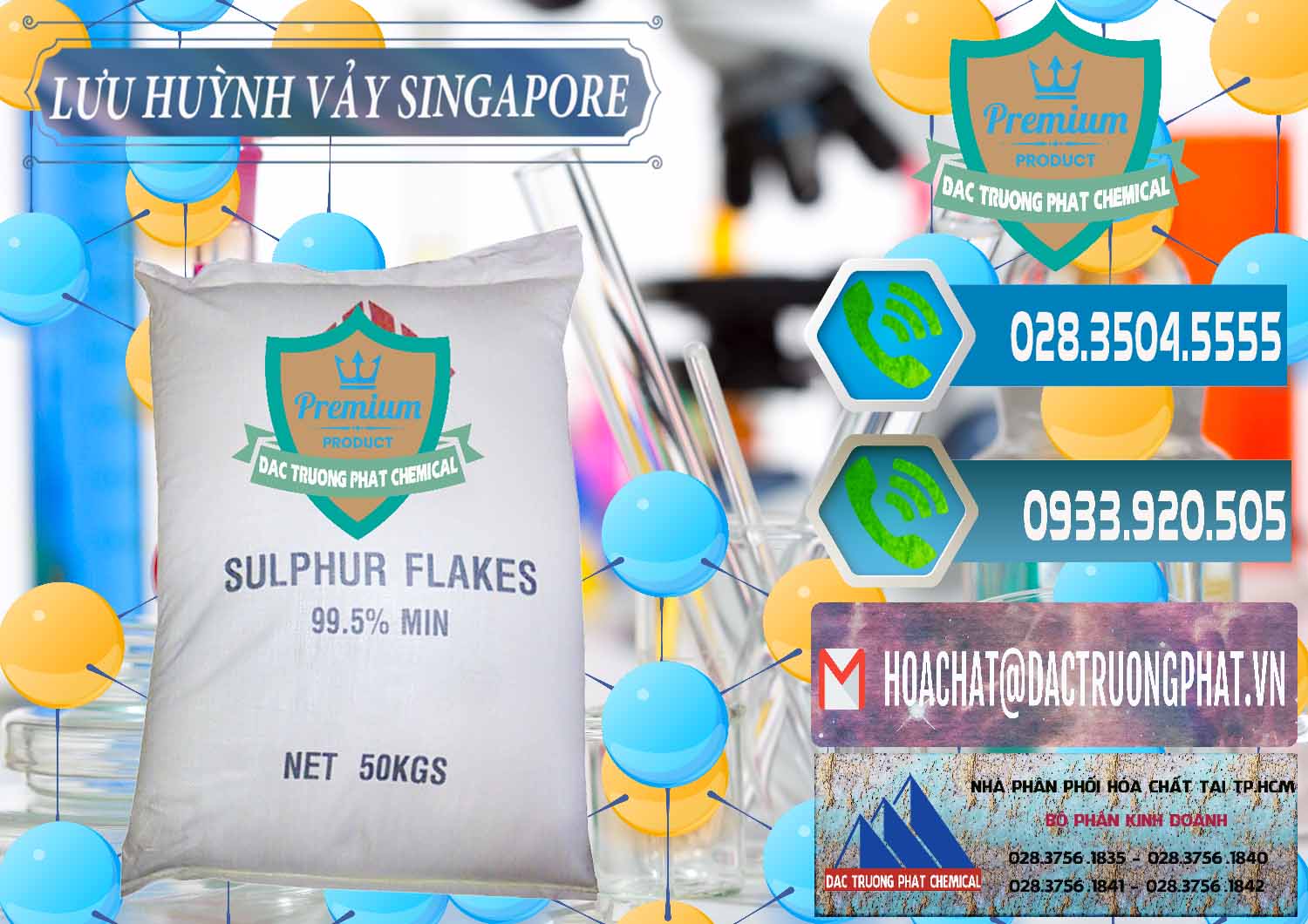Nơi bán Lưu huỳnh Vảy - Sulfur Flakes Singapore - 0346 - Nơi phân phối ( cung cấp ) hóa chất tại TP.HCM - congtyhoachat.net