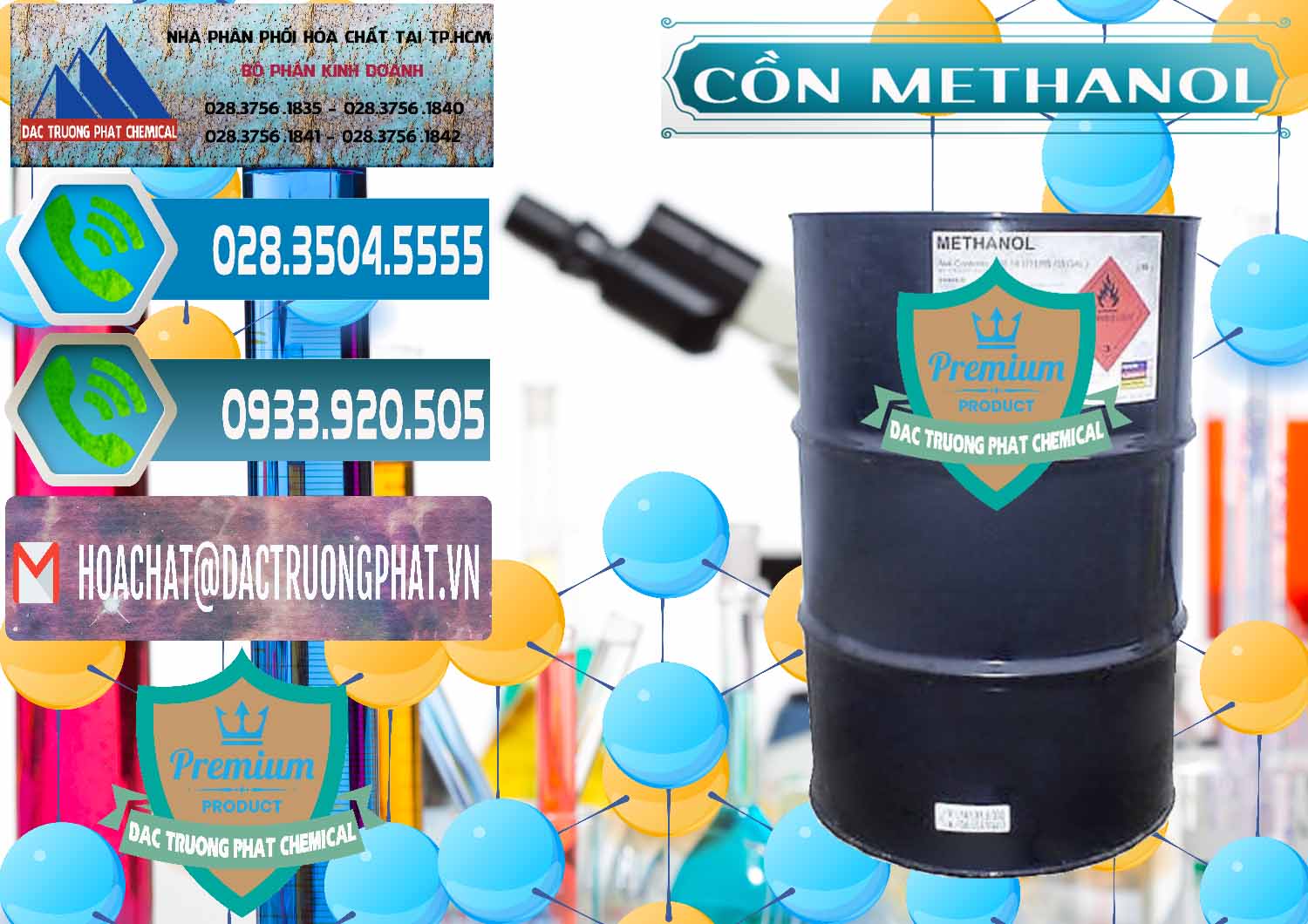 Công ty cung ứng _ bán Cồn Methanol - Methyl Alcohol Mã Lai Malaysia - 0331 - Đơn vị phân phối - cung cấp hóa chất tại TP.HCM - congtyhoachat.net