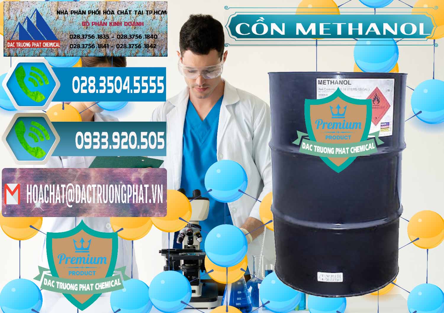 Nơi chuyên bán & cung cấp Cồn Methanol - Methyl Alcohol Mã Lai Malaysia - 0331 - Nơi cung cấp ( bán ) hóa chất tại TP.HCM - congtyhoachat.net