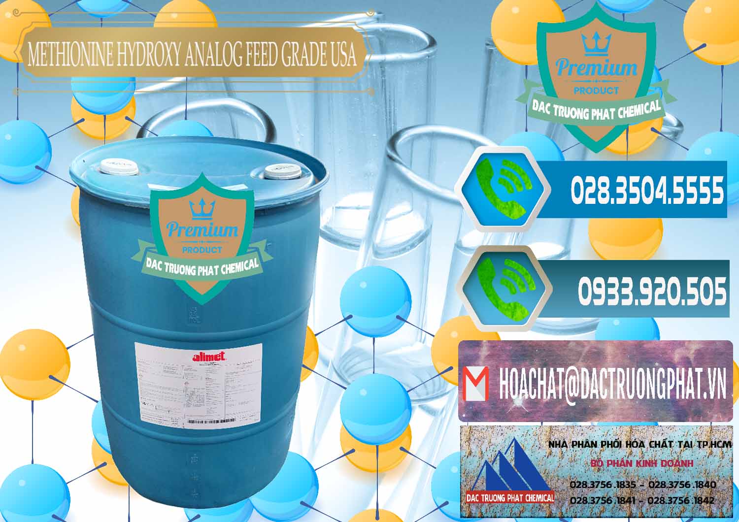 Công ty bán và cung ứng Methionine Nước - Dạng Lỏng Novus Alimet Mỹ USA - 0316 - Công ty chuyên cung cấp & bán hóa chất tại TP.HCM - congtyhoachat.net