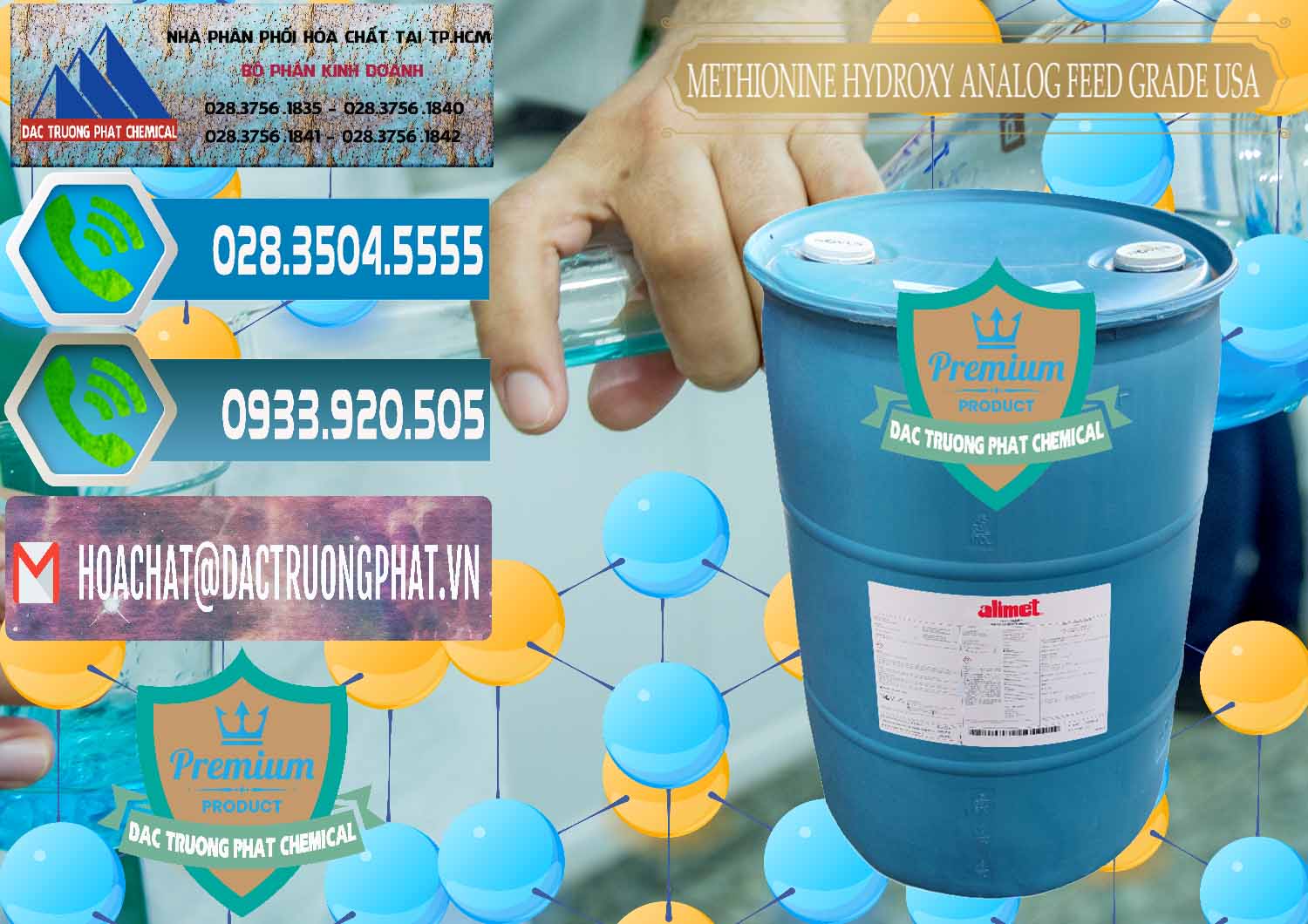 Nơi chuyên kinh doanh và bán Methionine Nước - Dạng Lỏng Novus Alimet Mỹ USA - 0316 - Công ty chuyên phân phối - nhập khẩu hóa chất tại TP.HCM - congtyhoachat.net