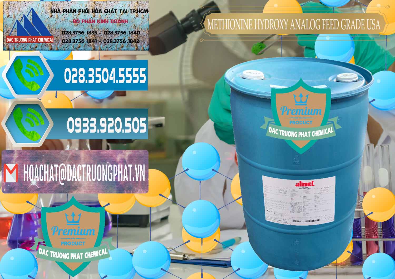 Nhà phân phối - bán Methionine Nước - Dạng Lỏng Novus Alimet Mỹ USA - 0316 - Cty cung cấp & bán hóa chất tại TP.HCM - congtyhoachat.net
